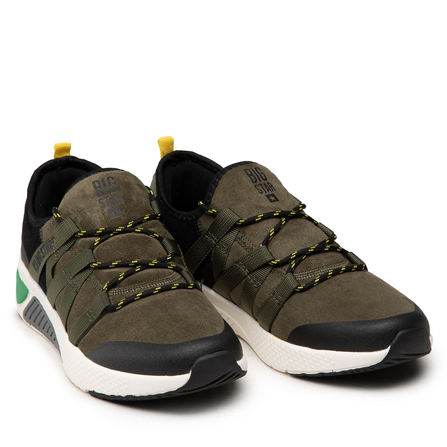 Big Star Shoes Сникърси II274308 Зелен - Pepit.bg
