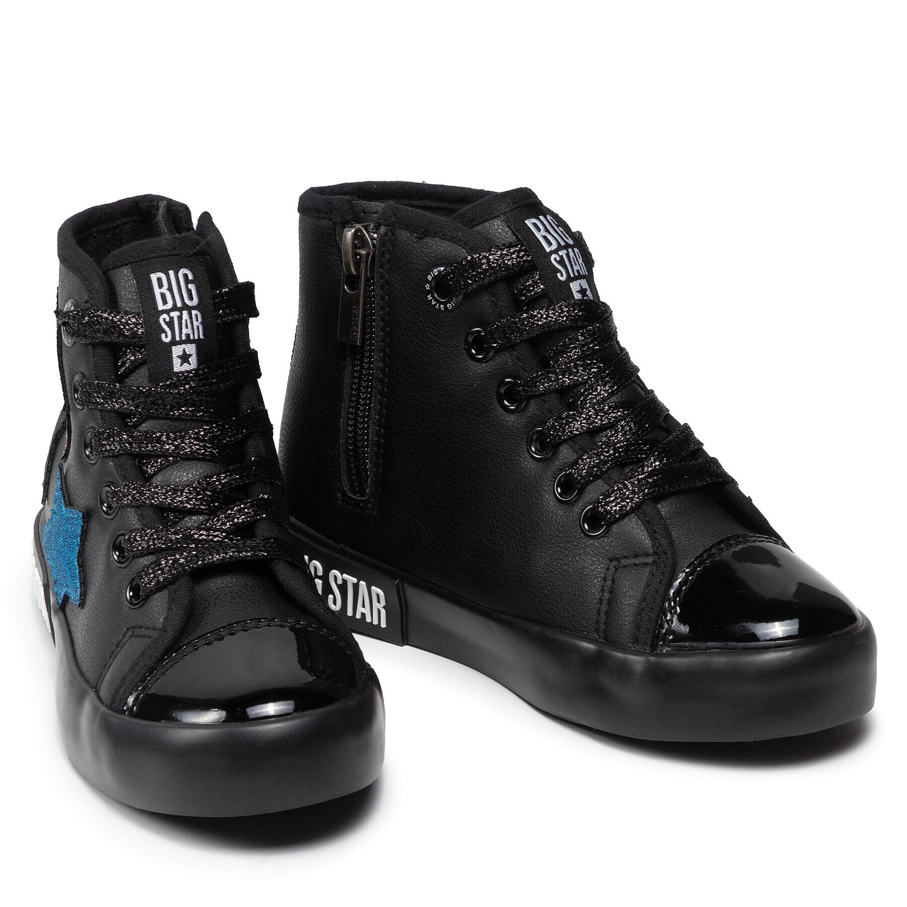 Big Star Shoes Сникърси II374028 Черен - Pepit.bg