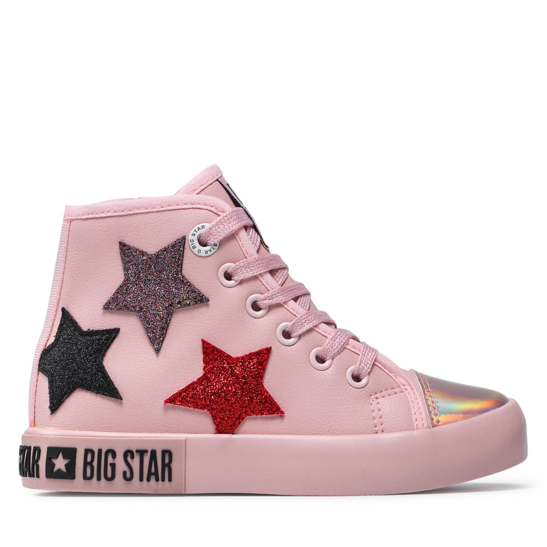 Big Star Shoes Сникърси II374030 Розов - Pepit.bg