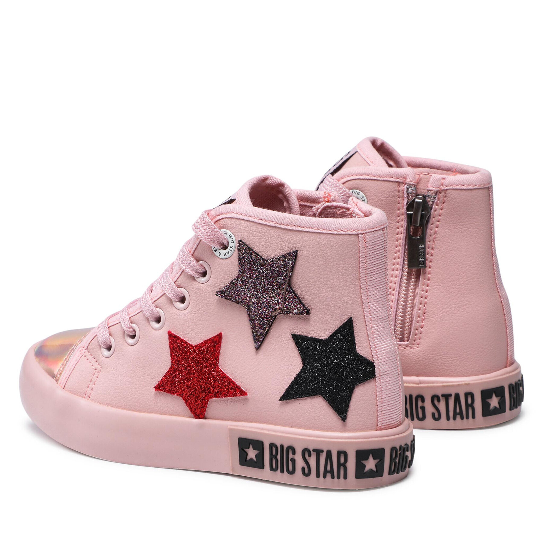 Big Star Shoes Сникърси II374030 Розов - Pepit.bg