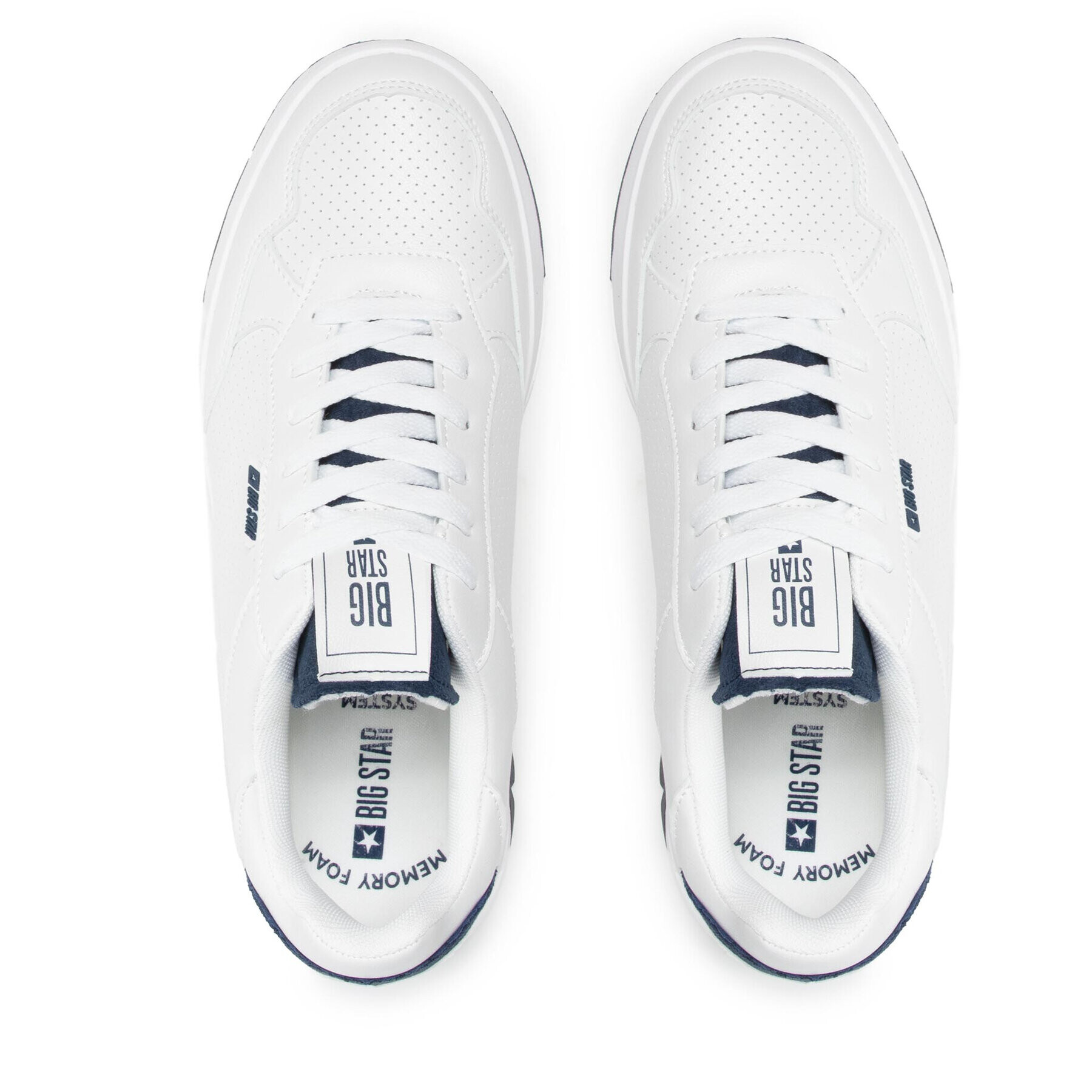 Big Star Shoes Сникърси JJ174318 Бял - Pepit.bg
