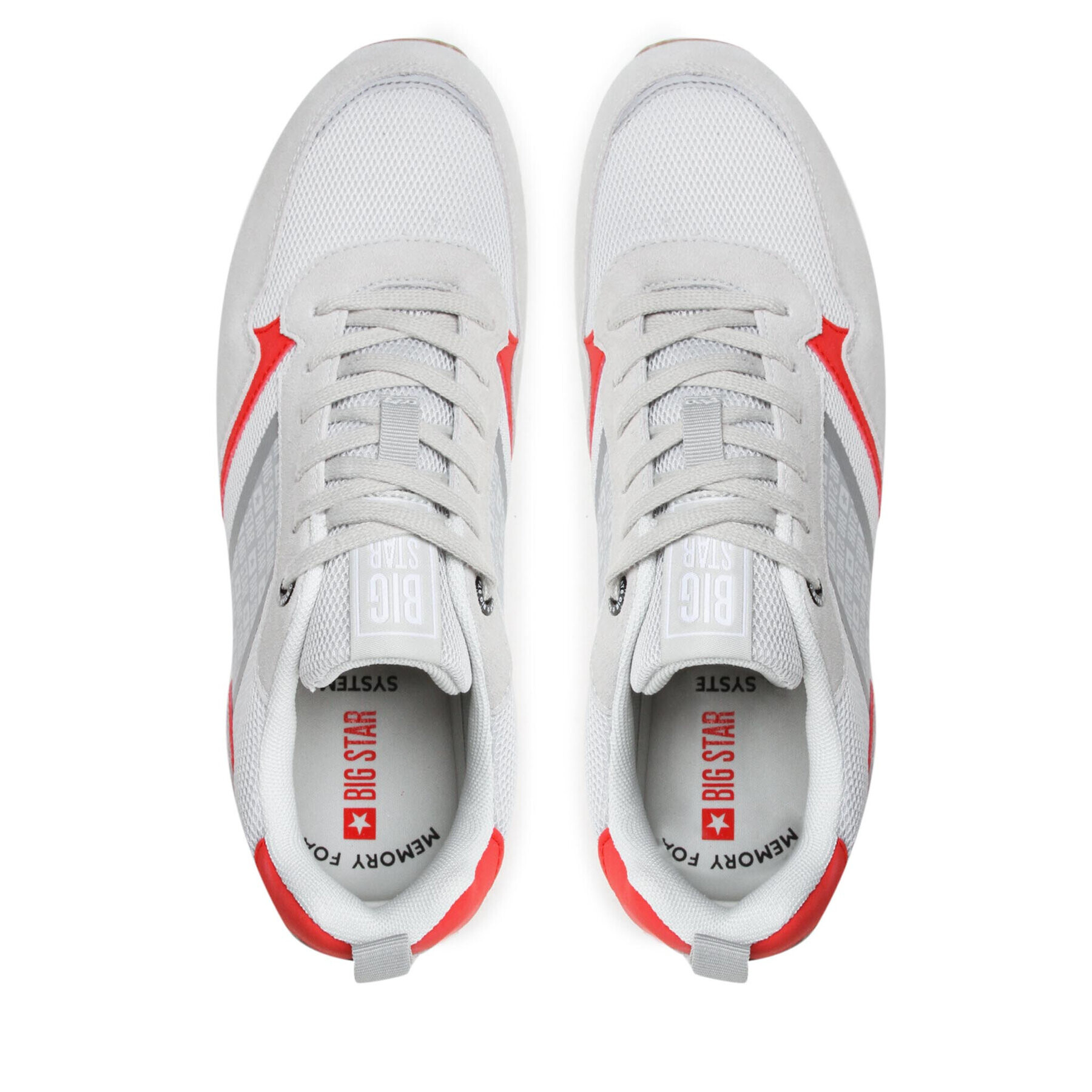 Big Star Shoes Сникърси JJ174395 Сив - Pepit.bg