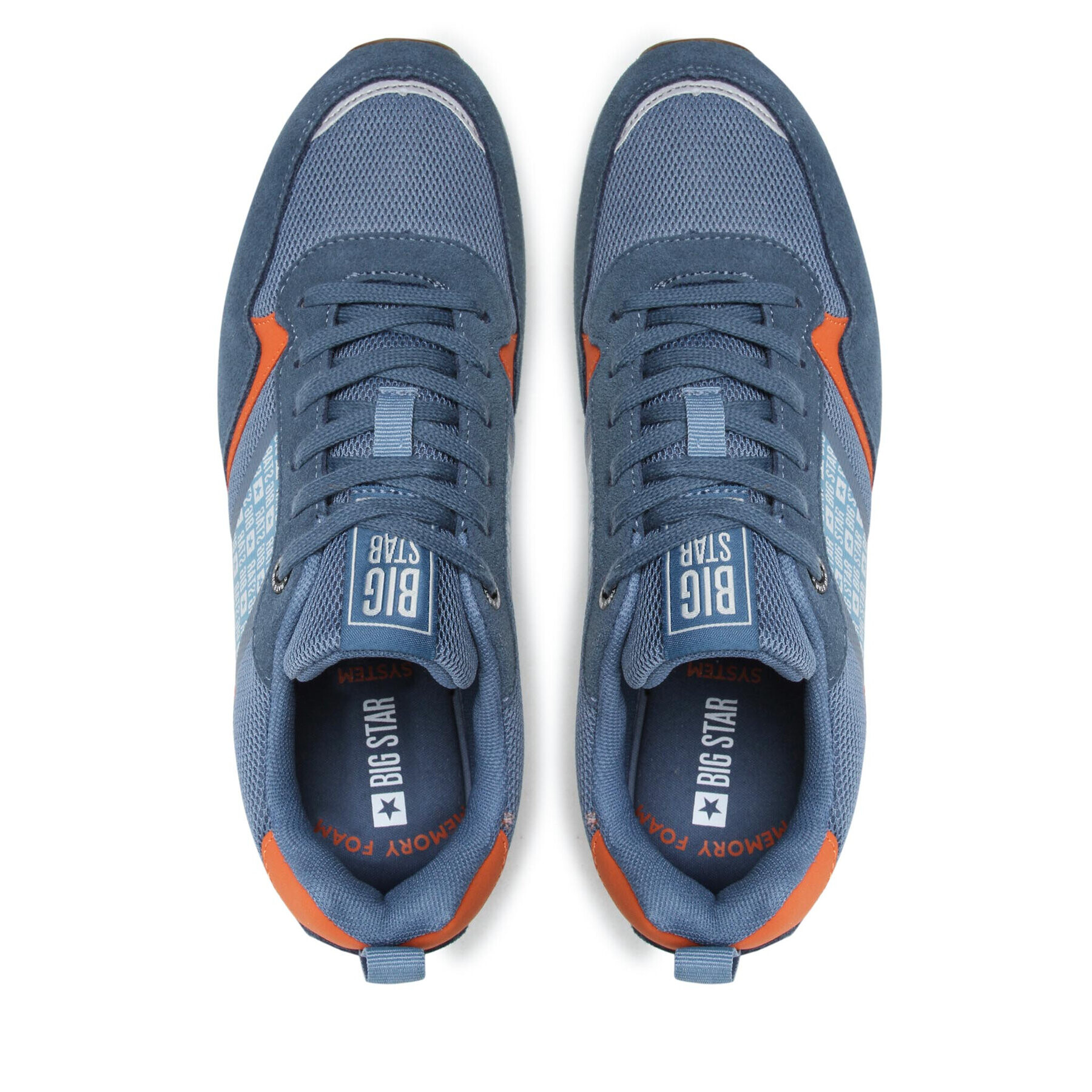 Big Star Shoes Сникърси JJ174396 Син - Pepit.bg