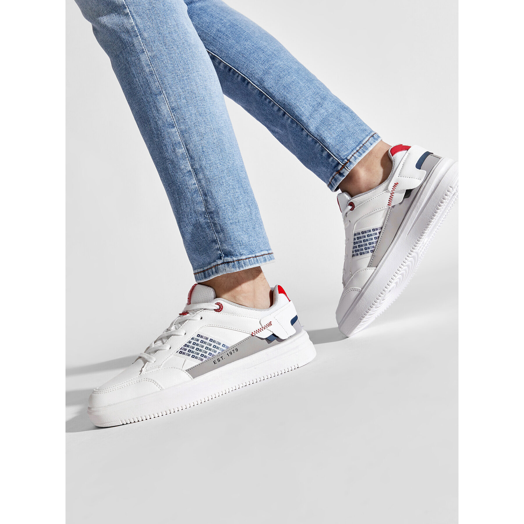Big Star Shoes Сникърси JJ174406 Бял - Pepit.bg