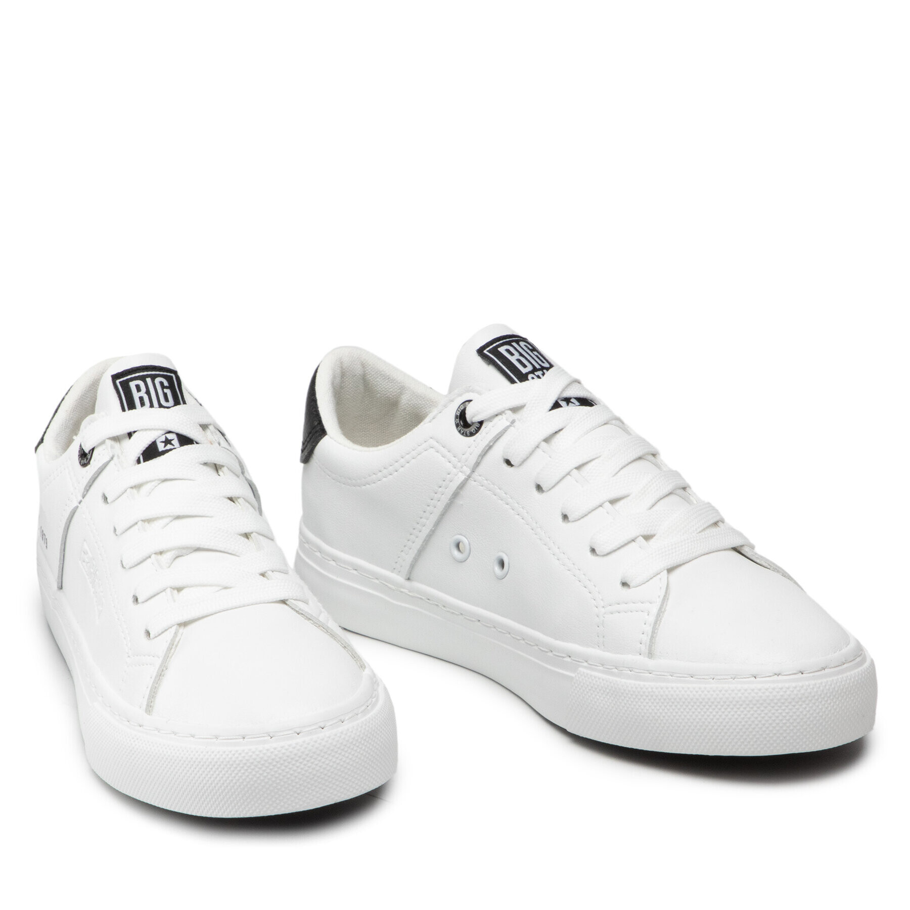 Big Star Shoes Сникърси JJ2742 Бял - Pepit.bg