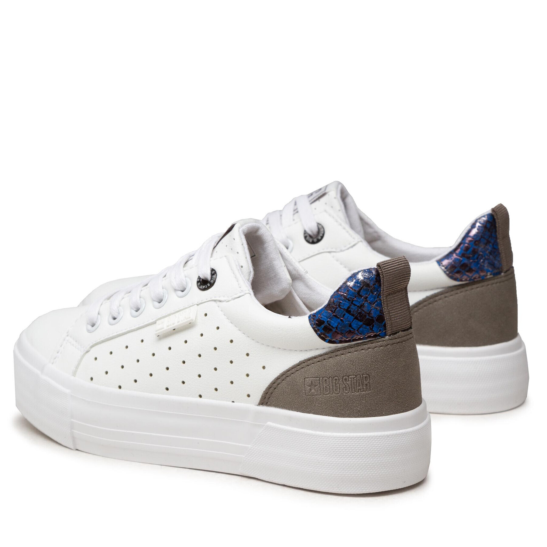 Big Star Shoes Сникърси JJ274539 Бял - Pepit.bg