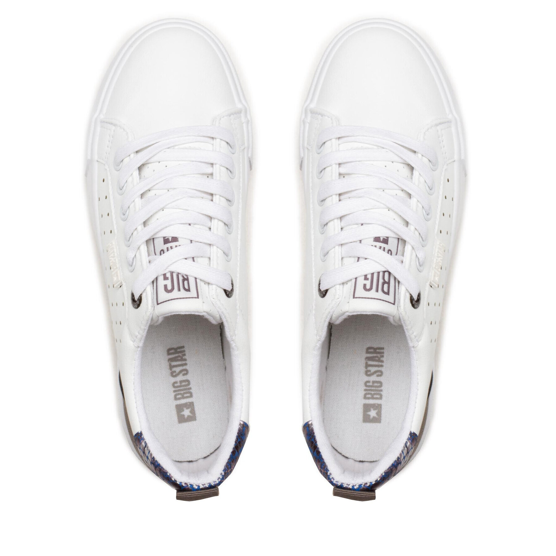 Big Star Shoes Сникърси JJ274539 Бял - Pepit.bg