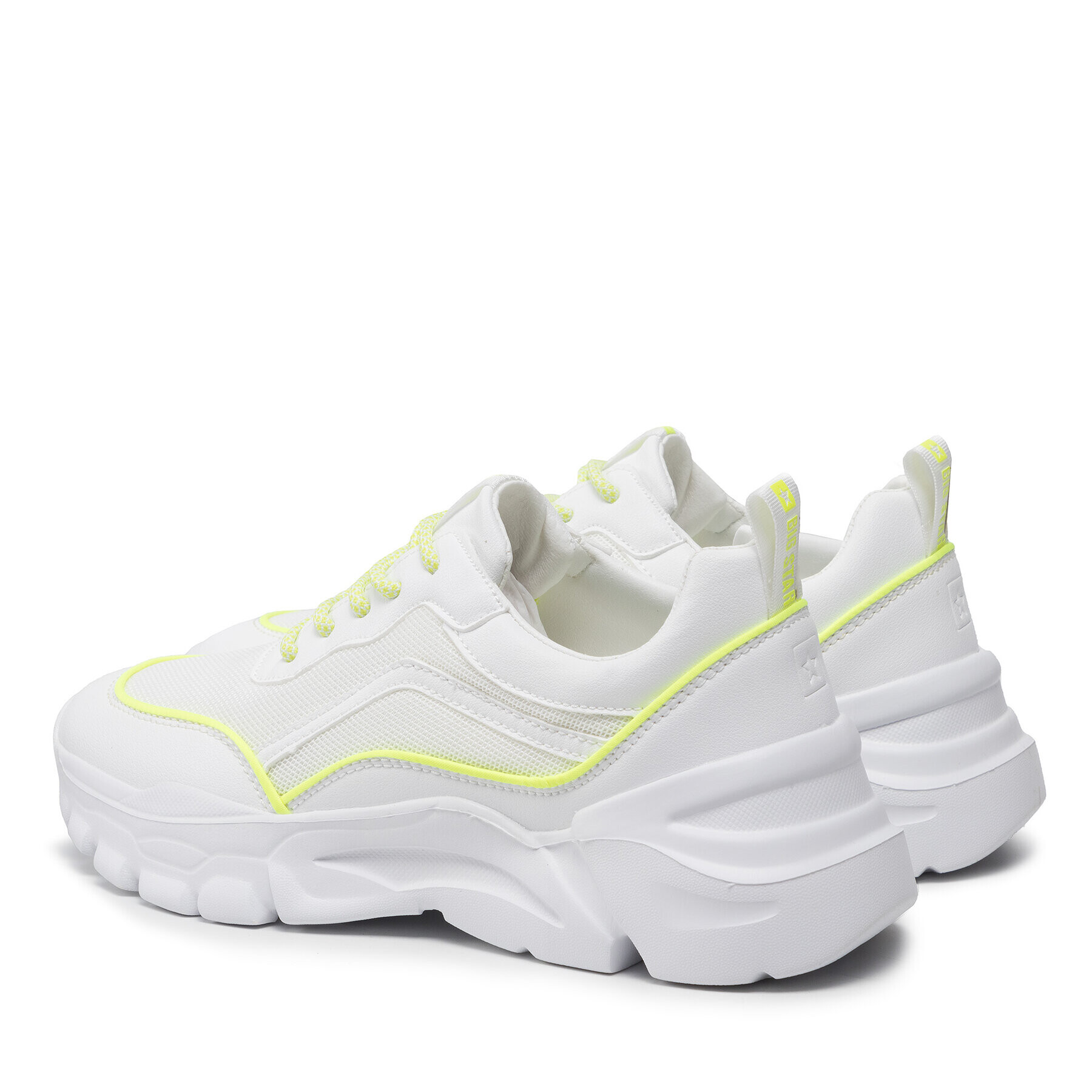 Big Star Shoes Сникърси JJ274784 Бял - Pepit.bg