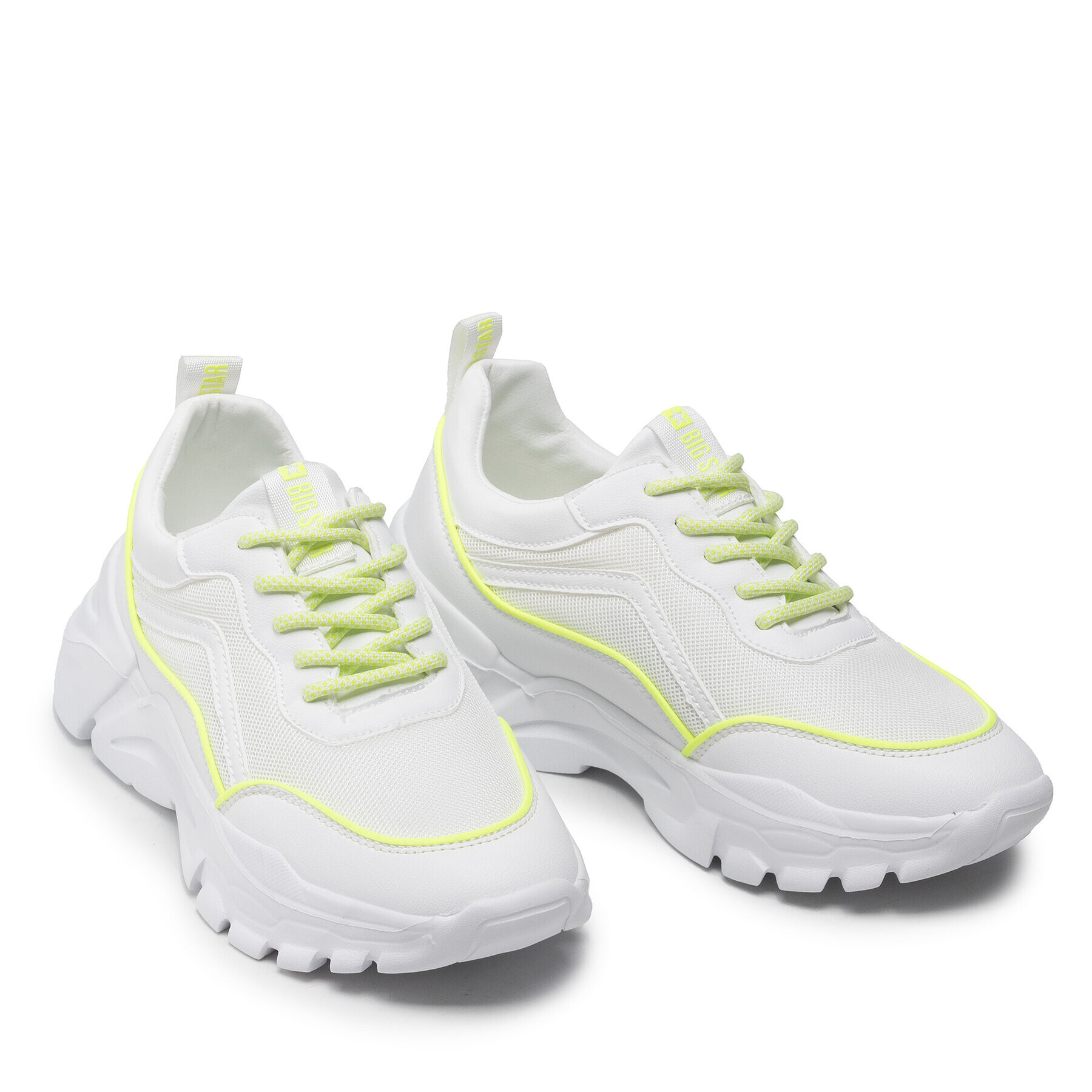 Big Star Shoes Сникърси JJ274784 Бял - Pepit.bg