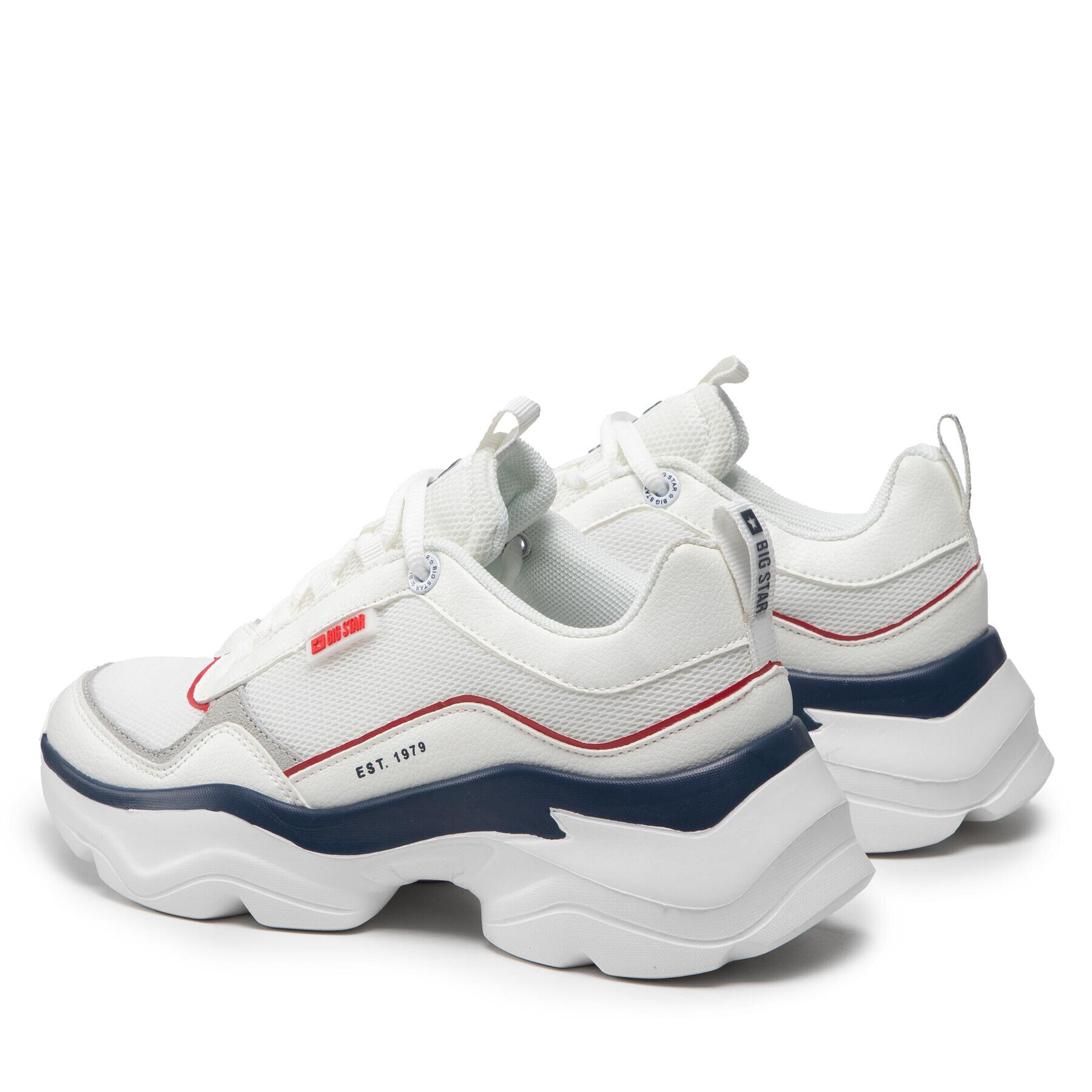 Big Star Shoes Сникърси JJ274A116 Бял - Pepit.bg
