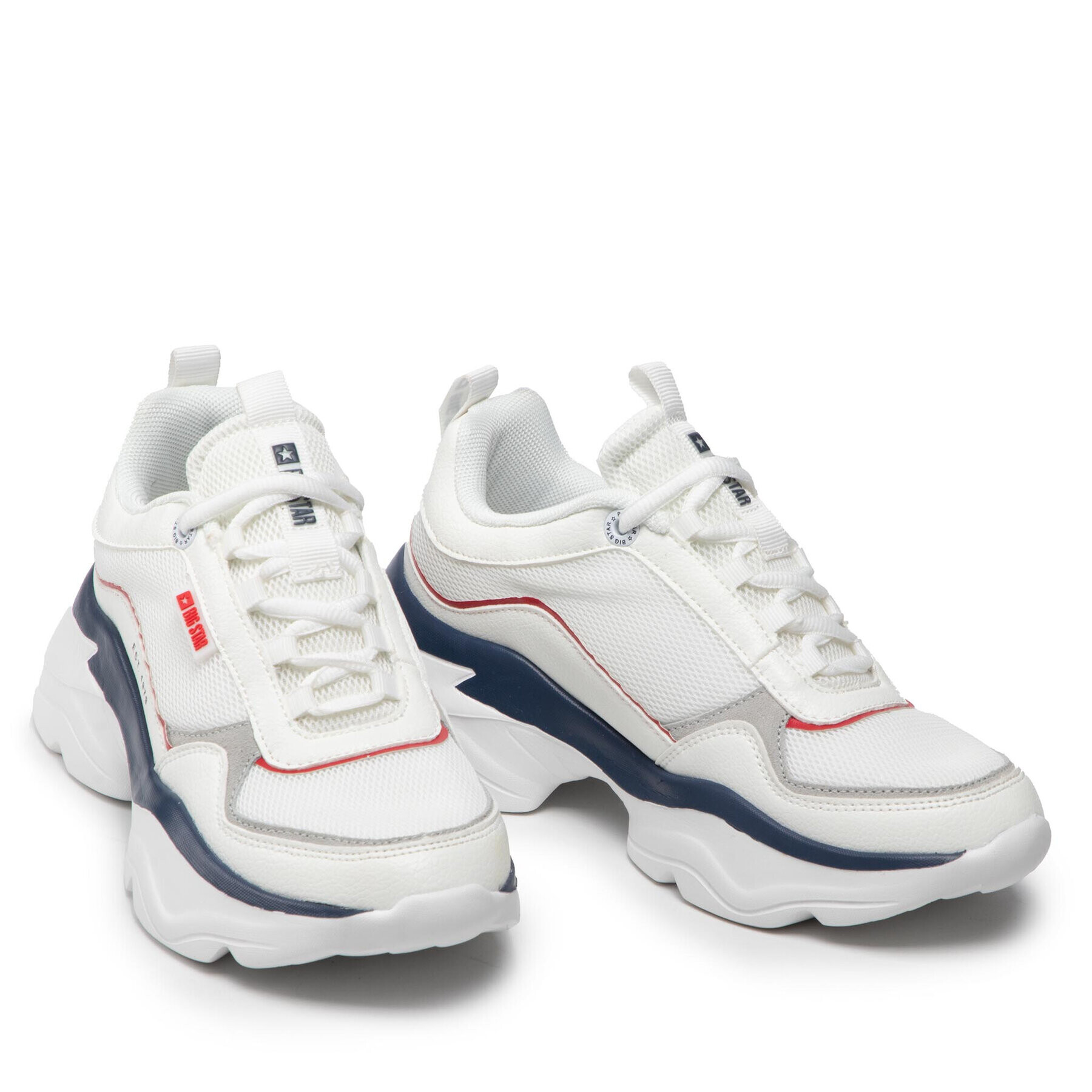Big Star Shoes Сникърси JJ274A116 Бял - Pepit.bg