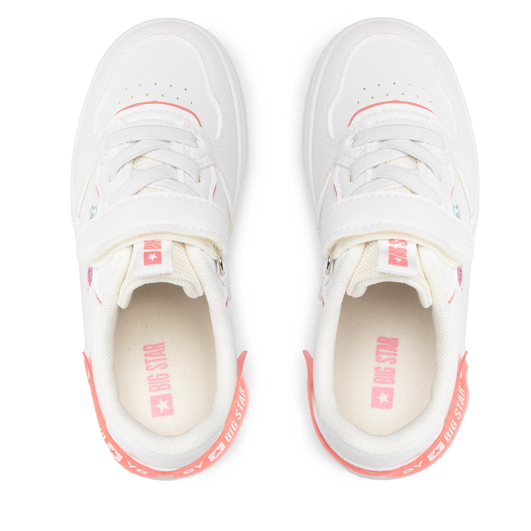 Big Star Shoes Сникърси JJ374080 Бял - Pepit.bg