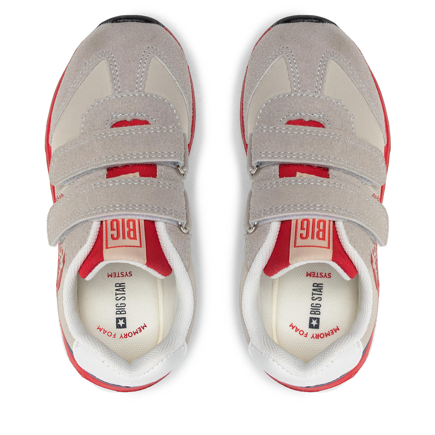 Big Star Shoes Сникърси JJ374206 Сив - Pepit.bg