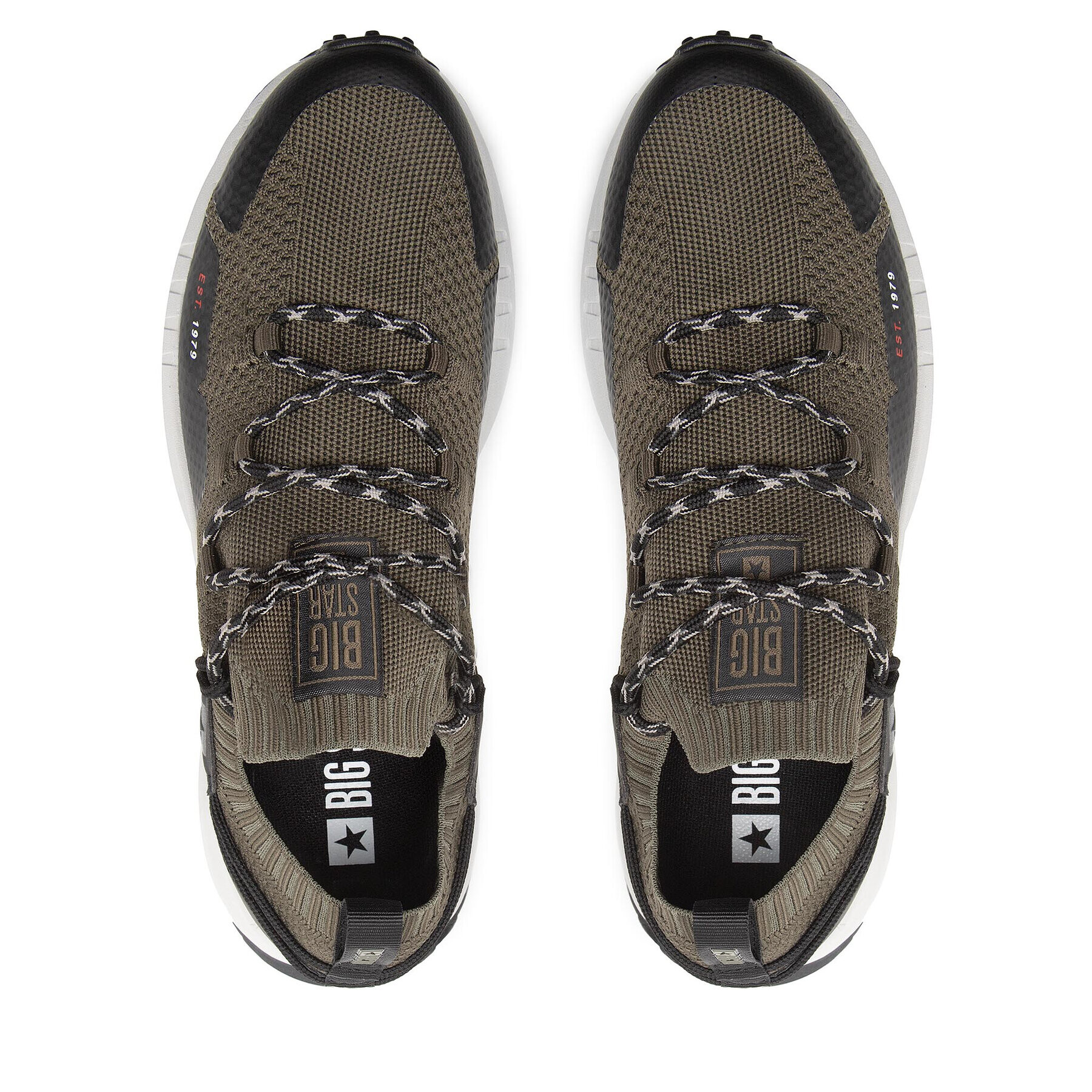 Big Star Shoes Сникърси KK174014 Каки - Pepit.bg
