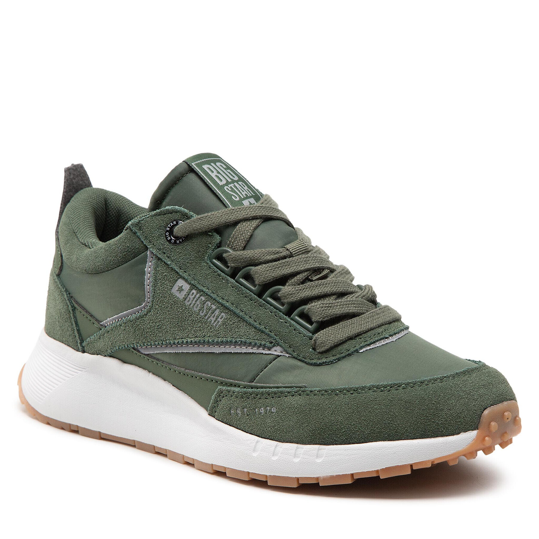 Big Star Shoes Сникърси KK174020 Каки - Pepit.bg