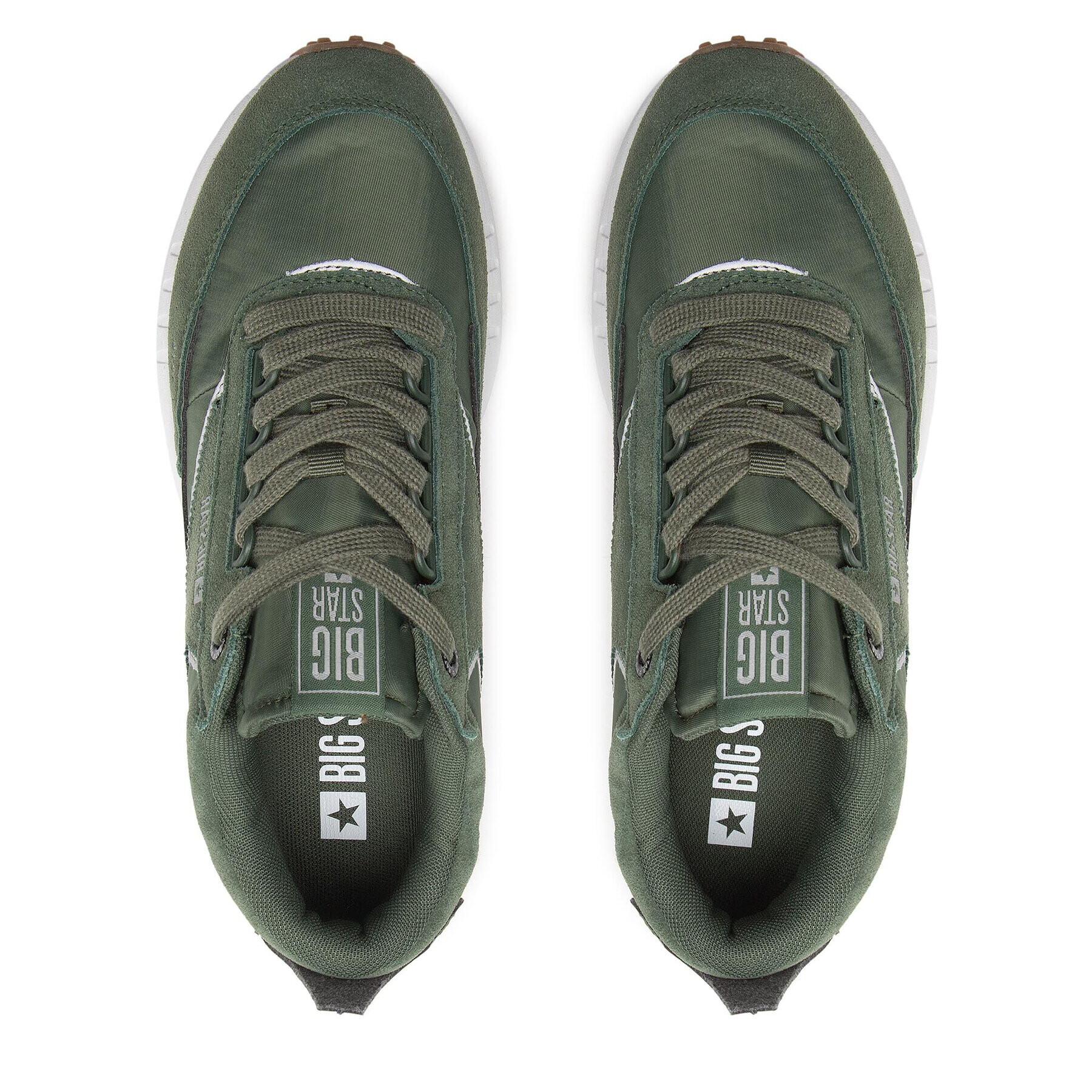 Big Star Shoes Сникърси KK174020 Каки - Pepit.bg