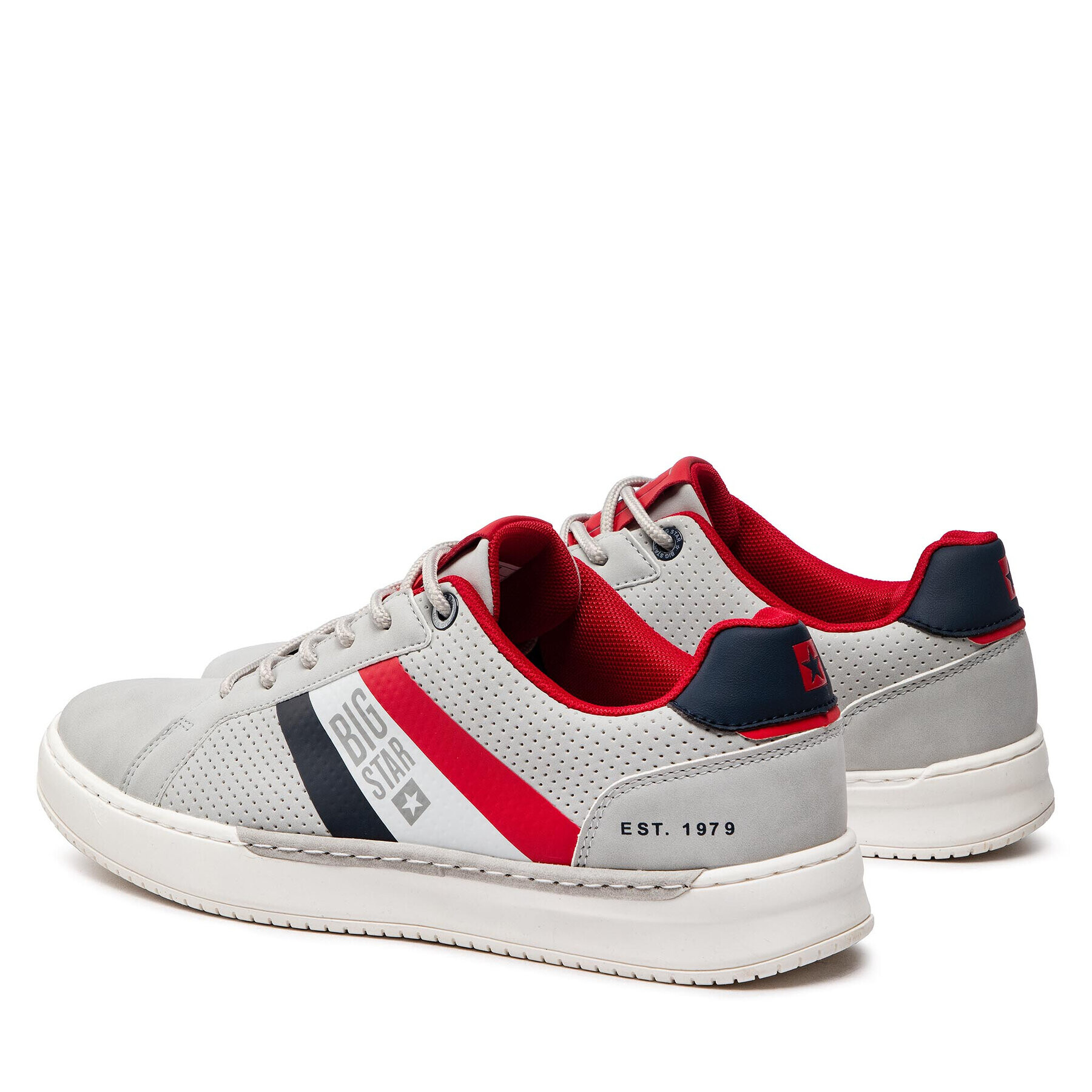 Big Star Shoes Сникърси KK174056 Сив - Pepit.bg
