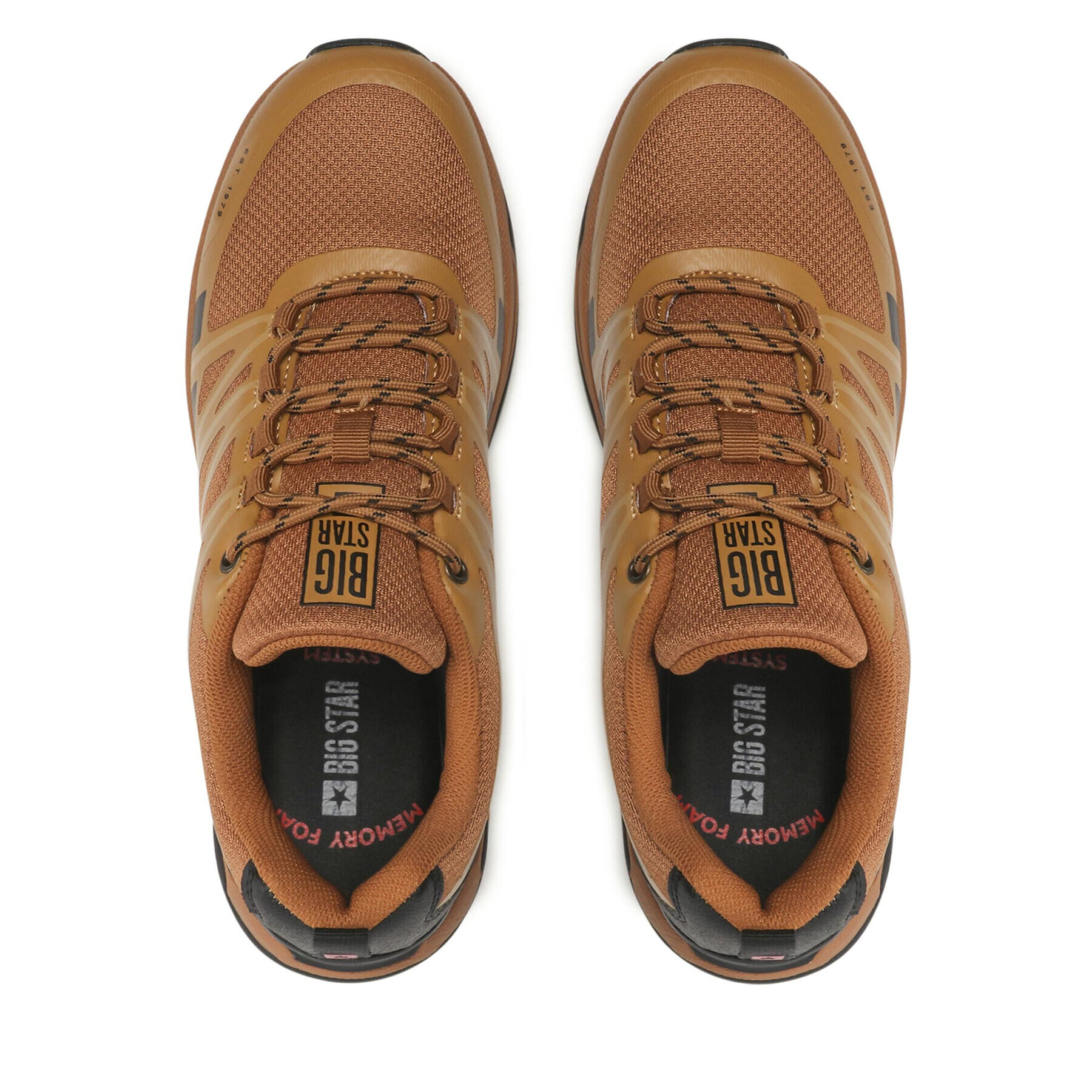 Big Star Shoes Сникърси KK174083 Кафяв - Pepit.bg