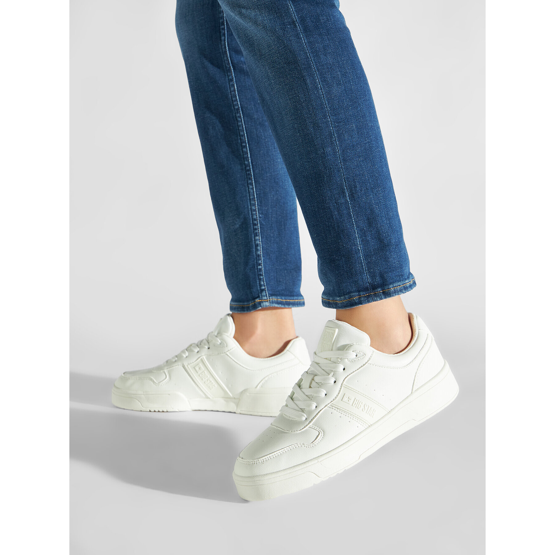 Big Star Shoes Сникърси KK174132 Бял - Pepit.bg