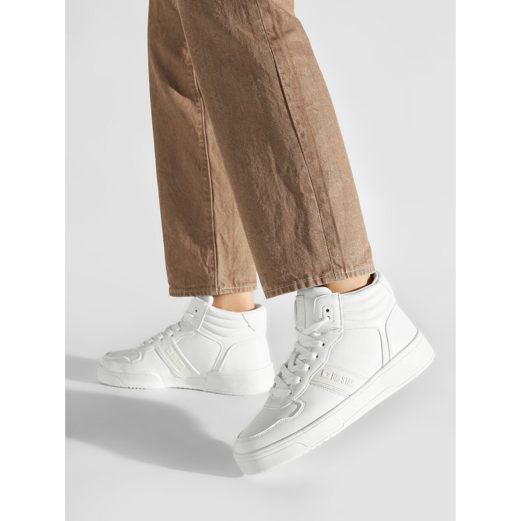 Big Star Shoes Сникърси KK174134 101 Бял - Pepit.bg
