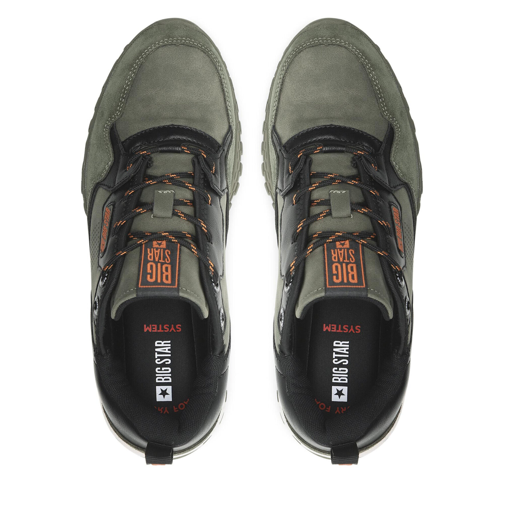 Big Star Shoes Сникърси KK174272 Каки - Pepit.bg