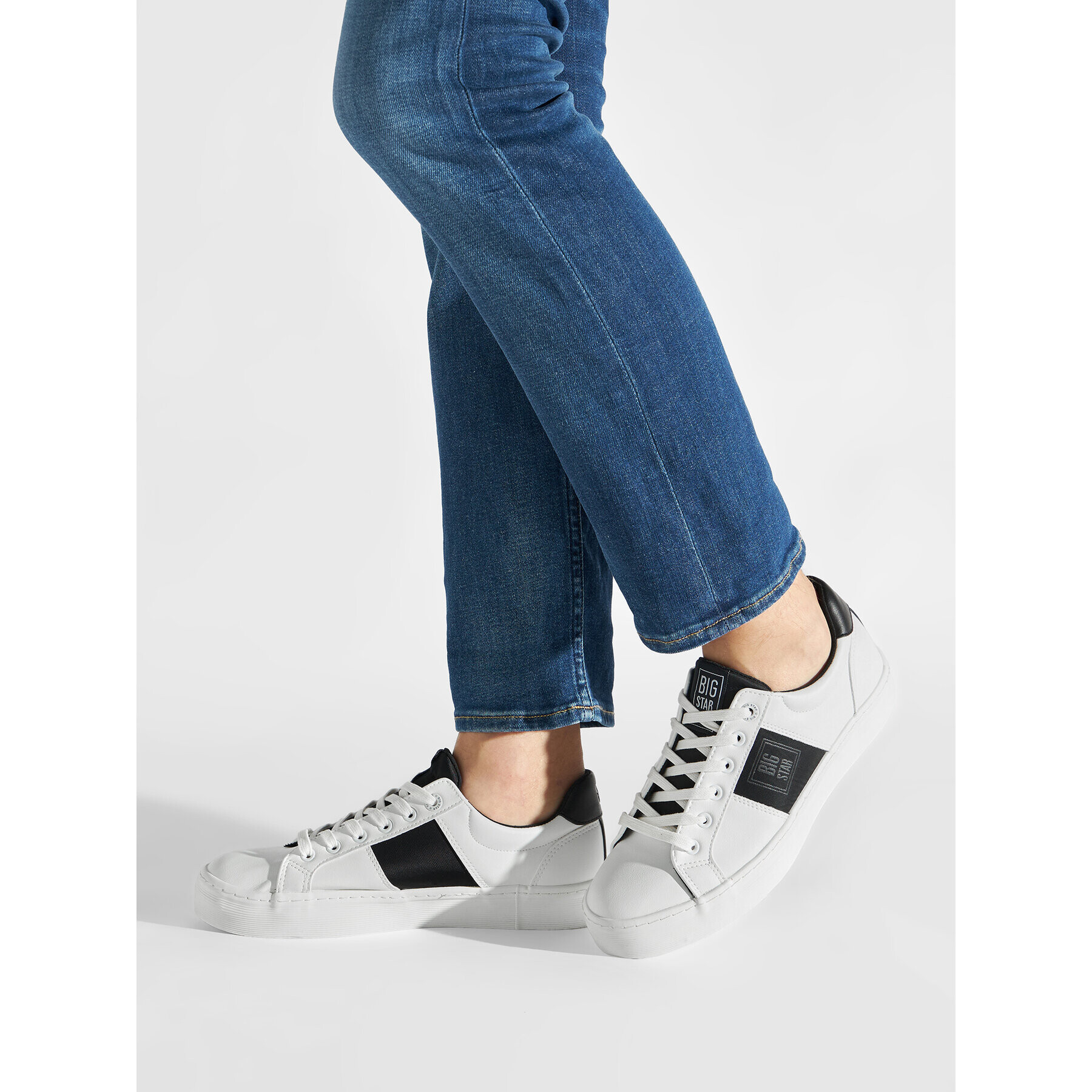 Big Star Shoes Сникърси KK174342 Бял - Pepit.bg