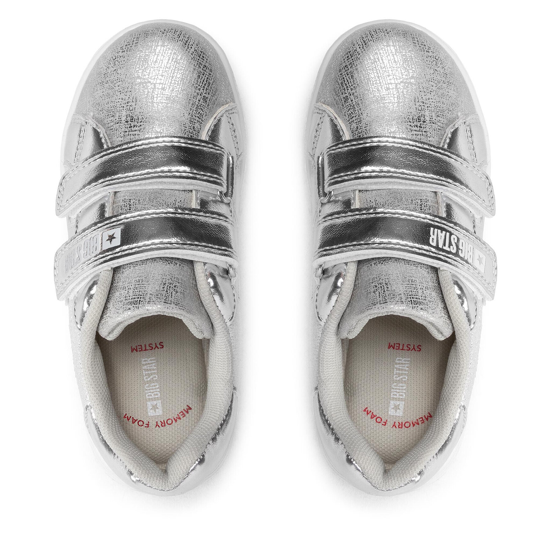 Big Star Shoes Сникърси KK374027 Сребрист - Pepit.bg