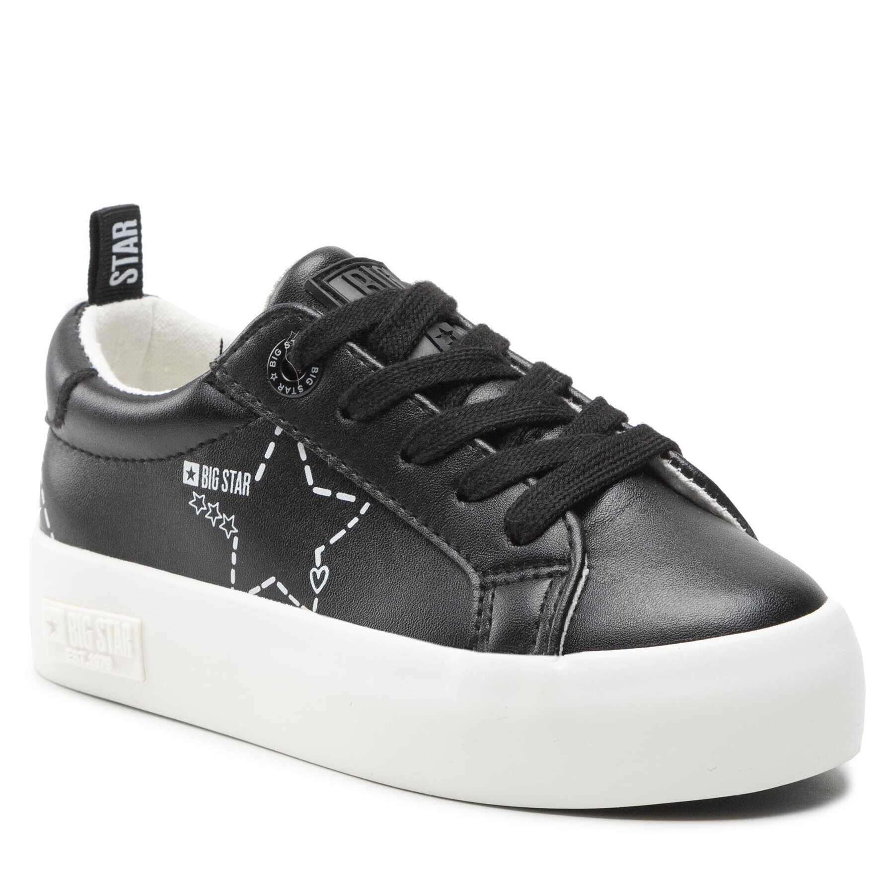 Big Star Shoes Сникърси KK374223 Черен - Pepit.bg