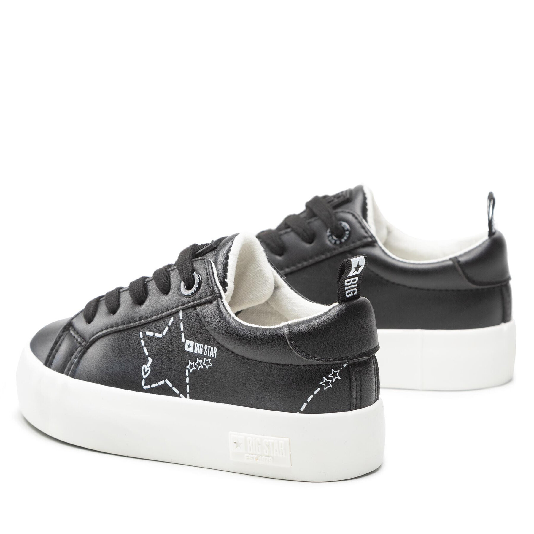 Big Star Shoes Сникърси KK374223 Черен - Pepit.bg