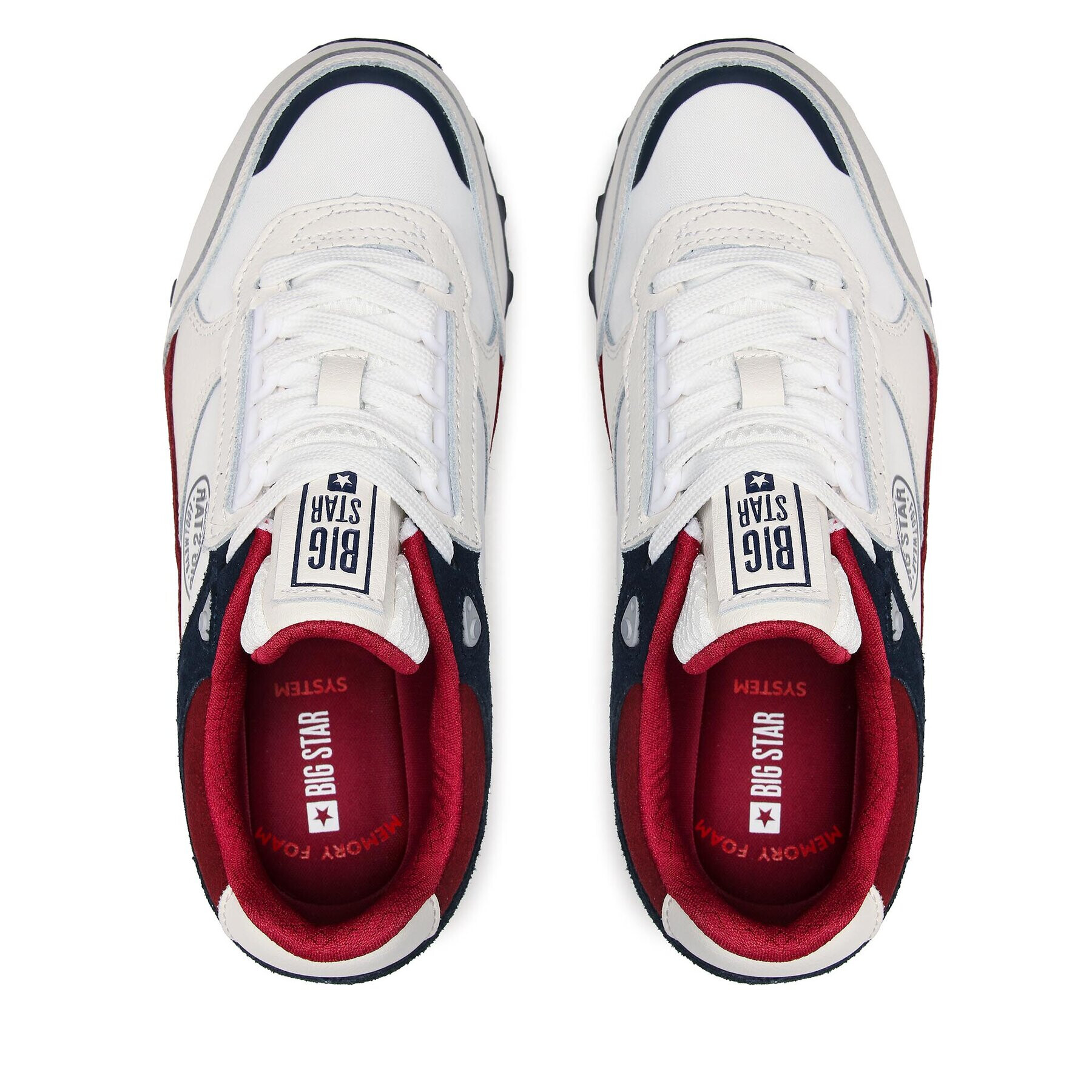 Big Star Shoes Сникърси LL274369 Бял - Pepit.bg