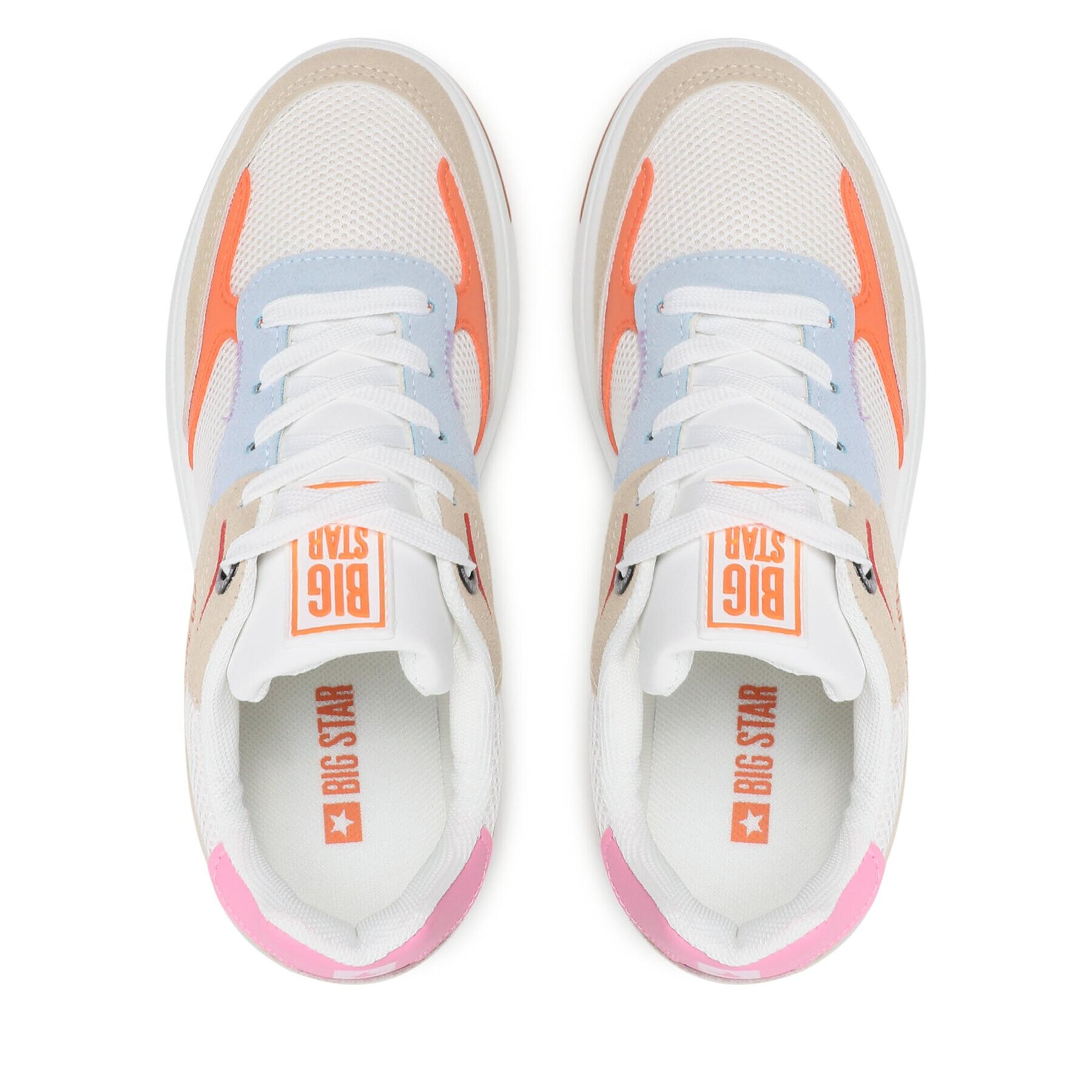 Big Star Shoes Сникърси LL274437 Бежов - Pepit.bg