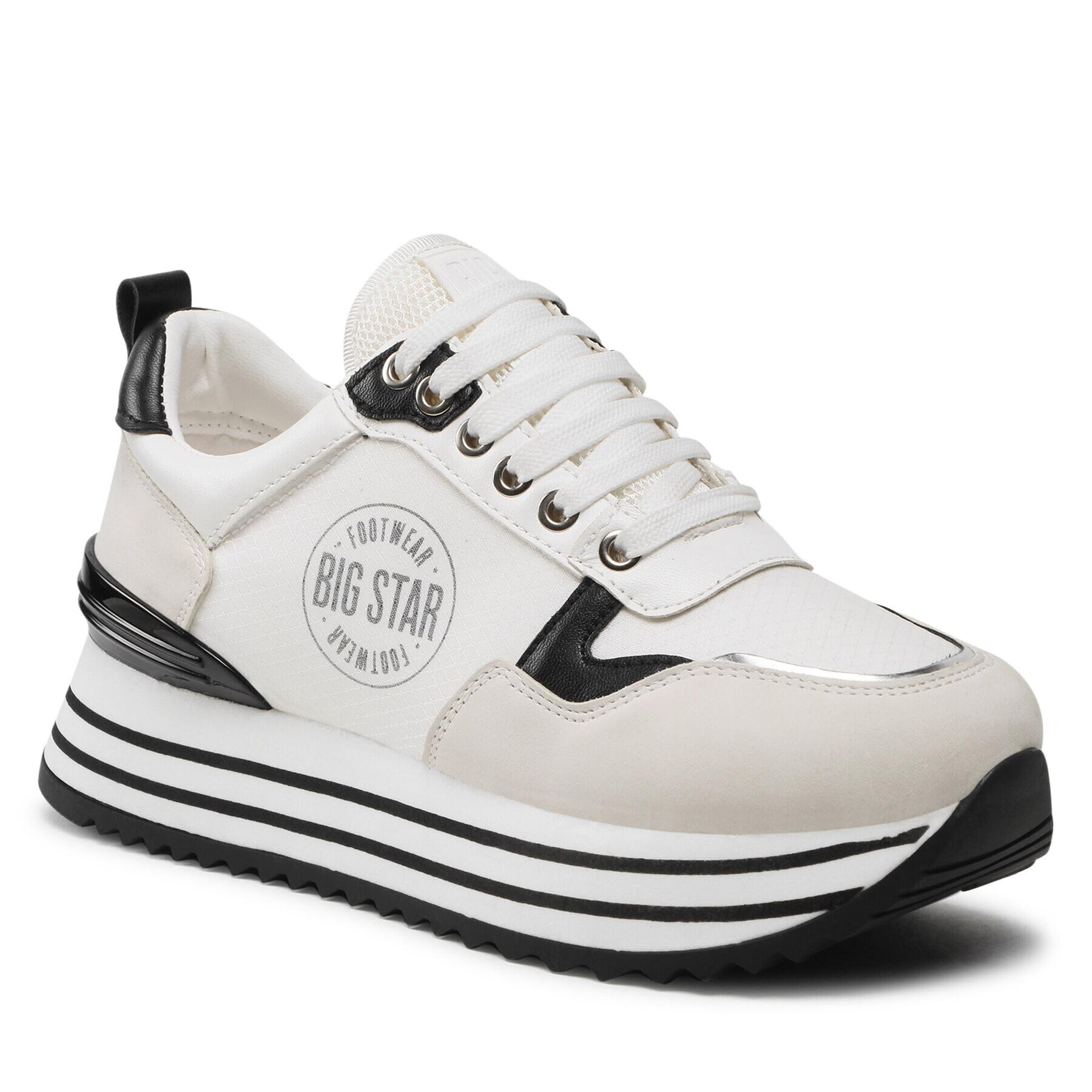 Big Star Shoes Сникърси LL274582 Бял - Pepit.bg