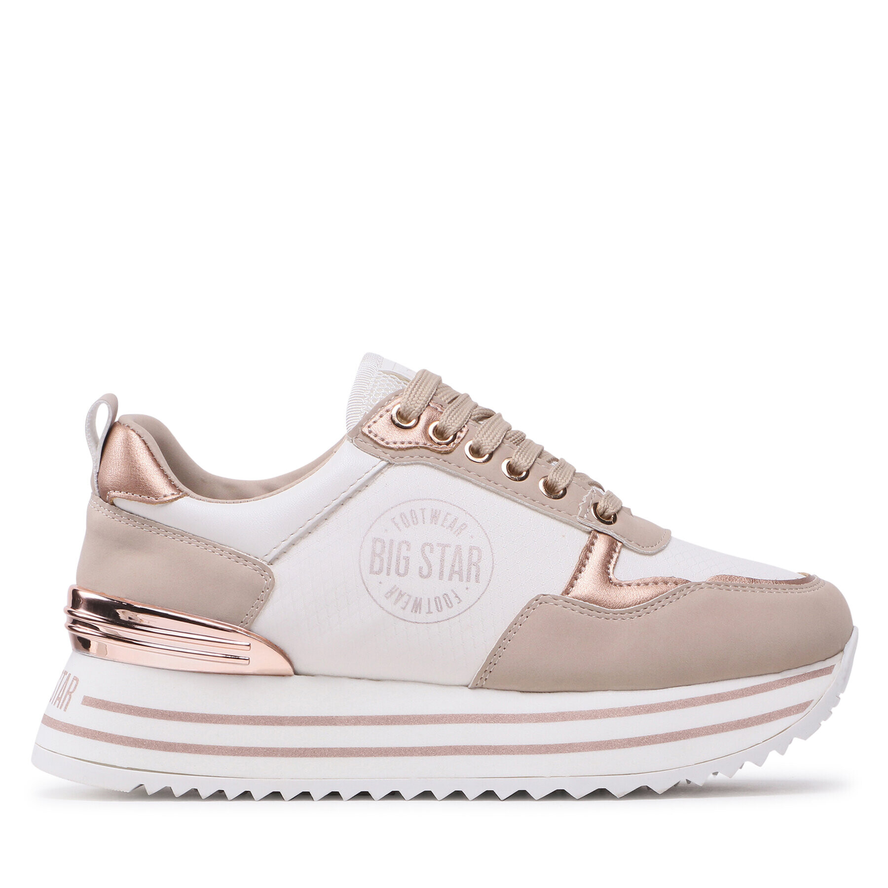 Big Star Shoes Сникърси LL274584 Бежов - Pepit.bg