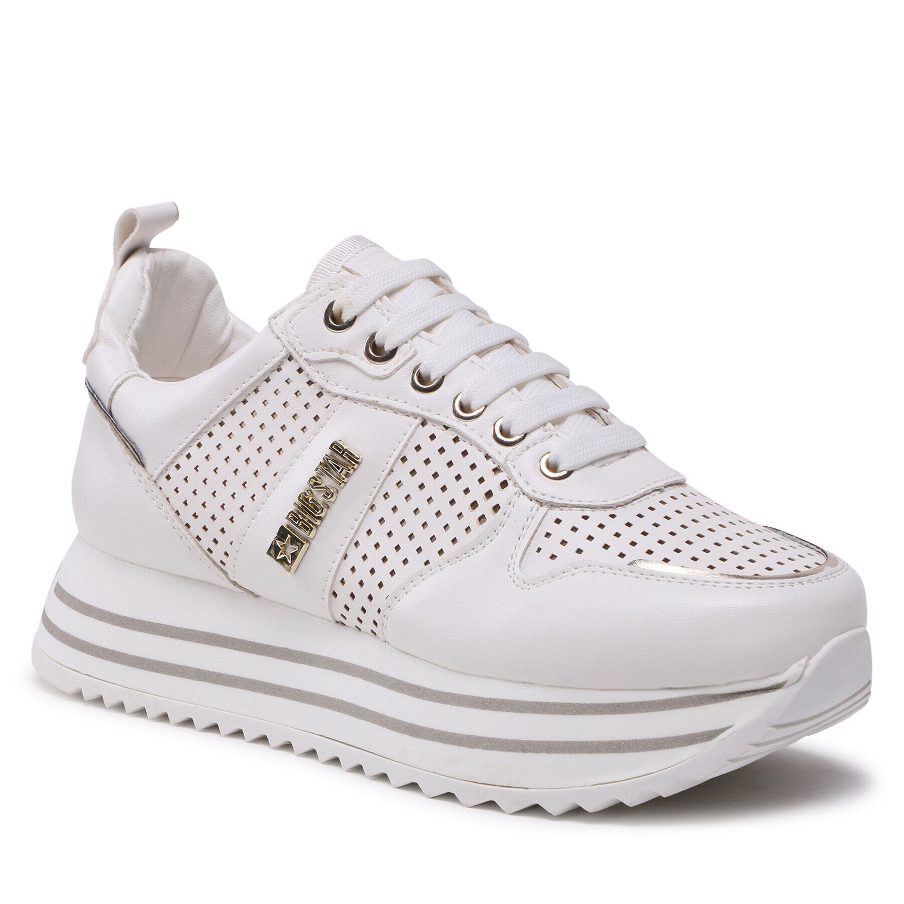 Big Star Shoes Сникърси LL274588 Бял - Pepit.bg