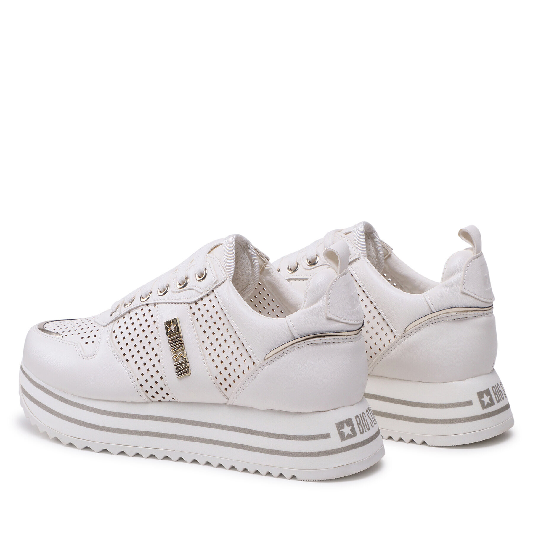 Big Star Shoes Сникърси LL274588 Бял - Pepit.bg