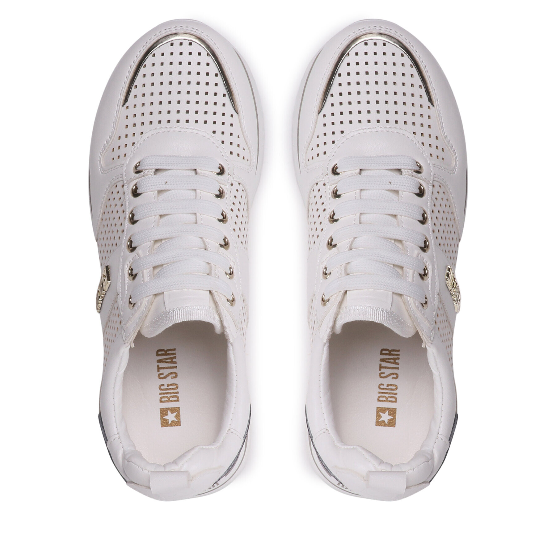 Big Star Shoes Сникърси LL274588 Бял - Pepit.bg
