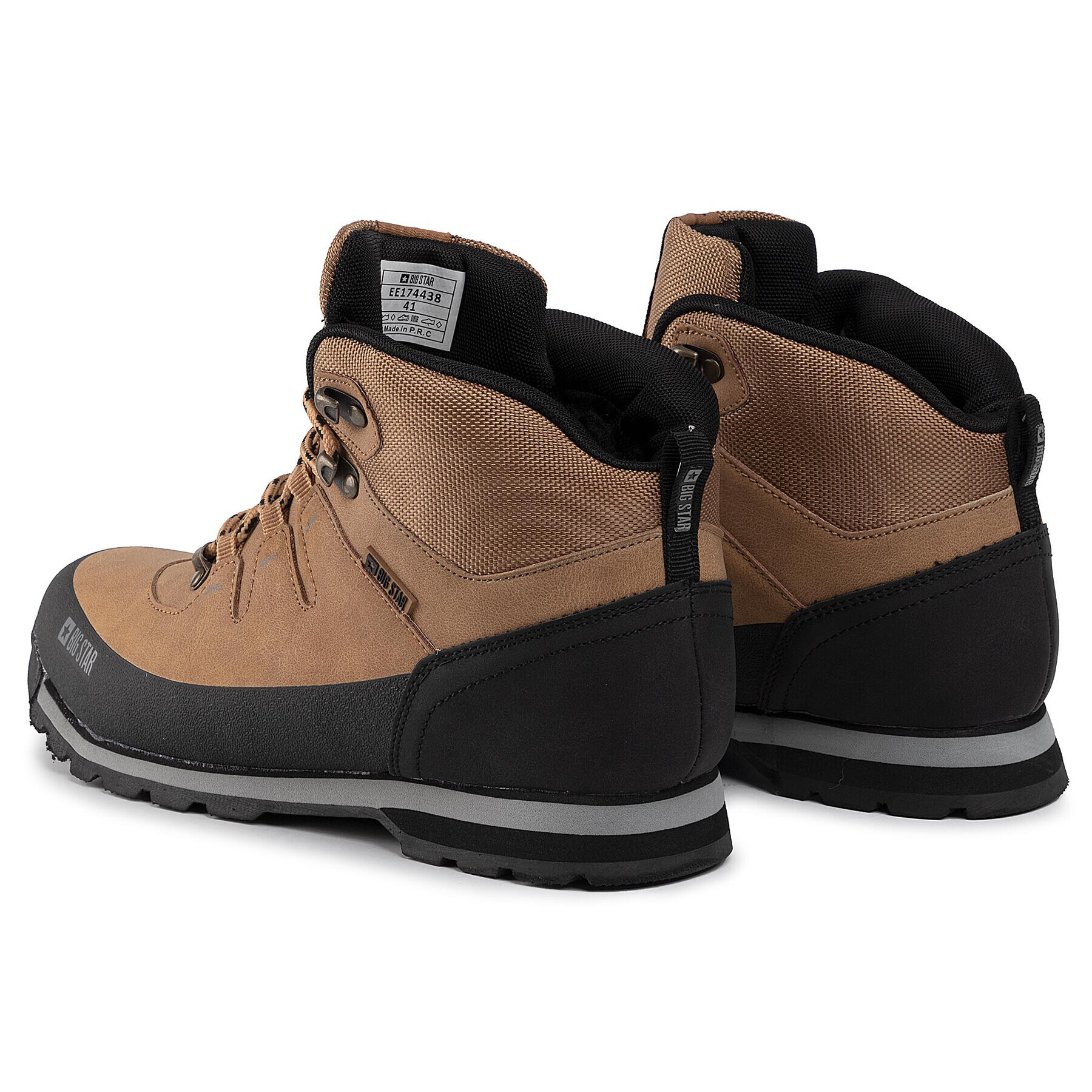 Big Star Shoes Туристически EE174438 Кафяв - Pepit.bg