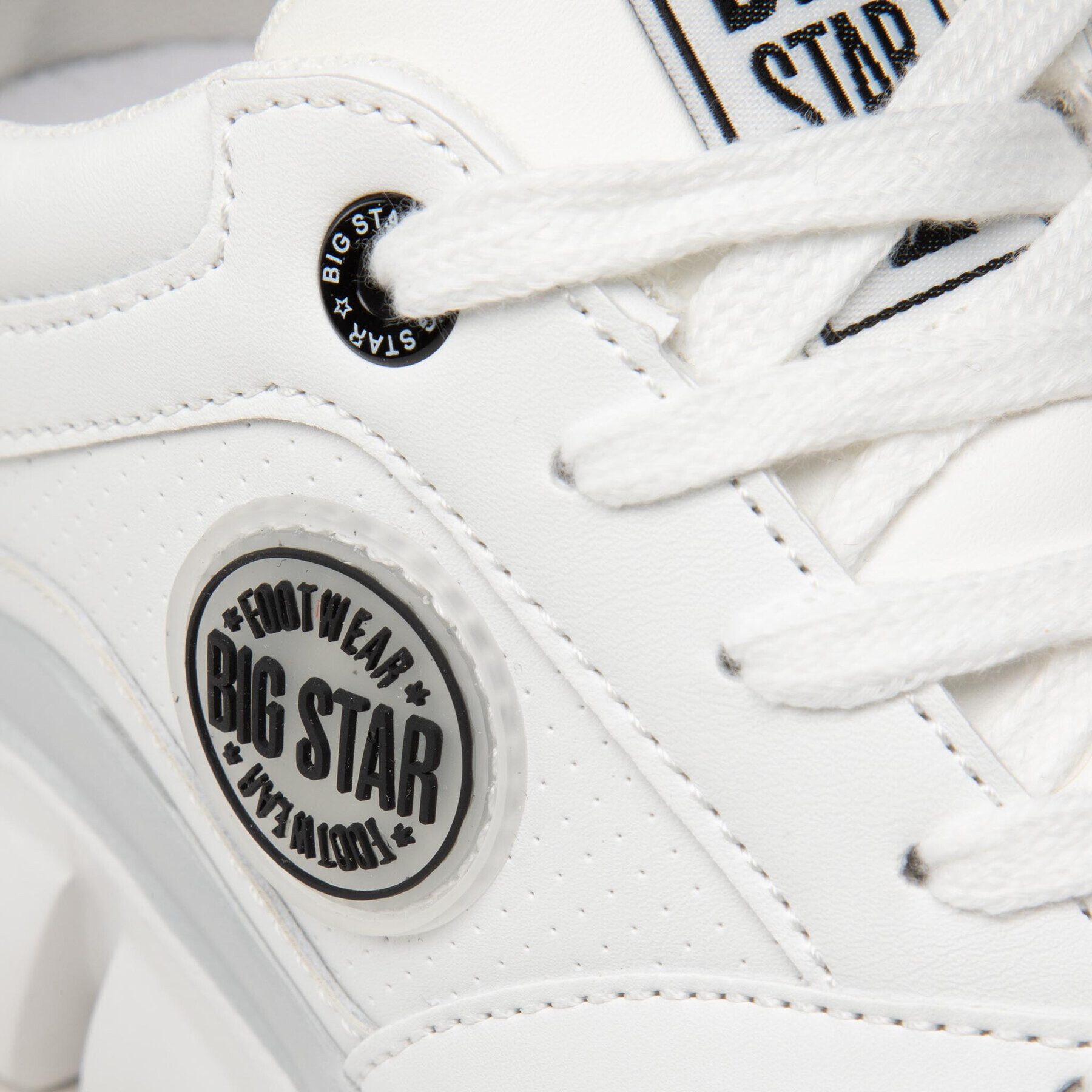 Big Star Shoes Сникърси II274314 Бял - Pepit.bg