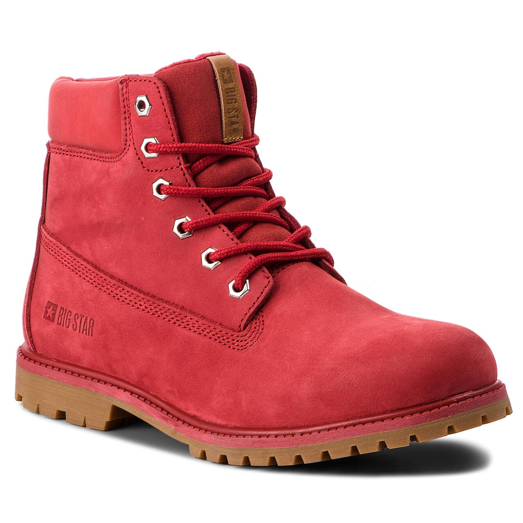 Big Star Туристически oбувки BB274441 Червен - Pepit.bg