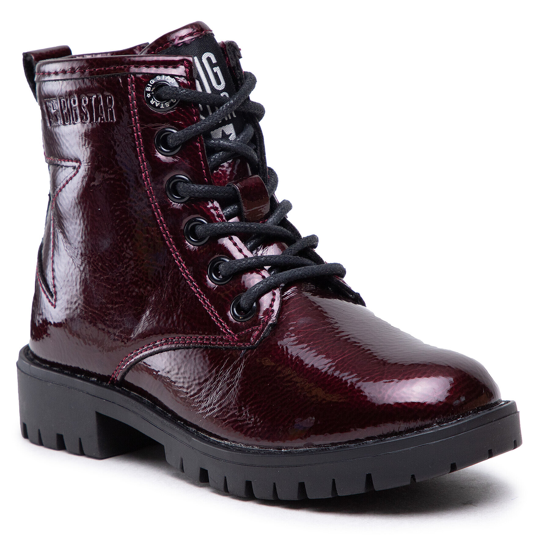 Big Star Shoes Туристически oбувки II374046 Бордо - Pepit.bg