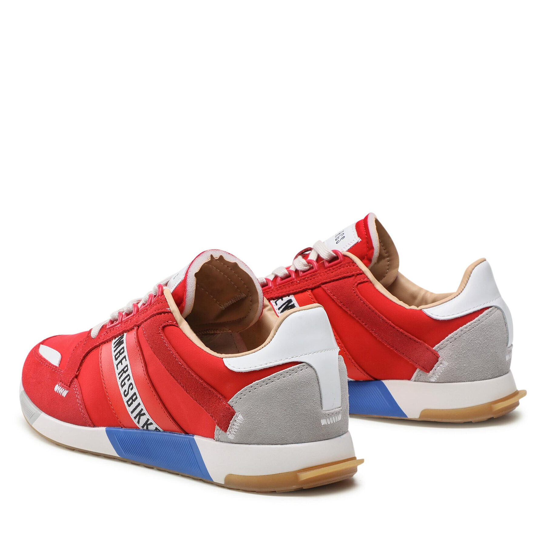 Bikkembergs Сникърси Elton B4BKM0220 Червен - Pepit.bg