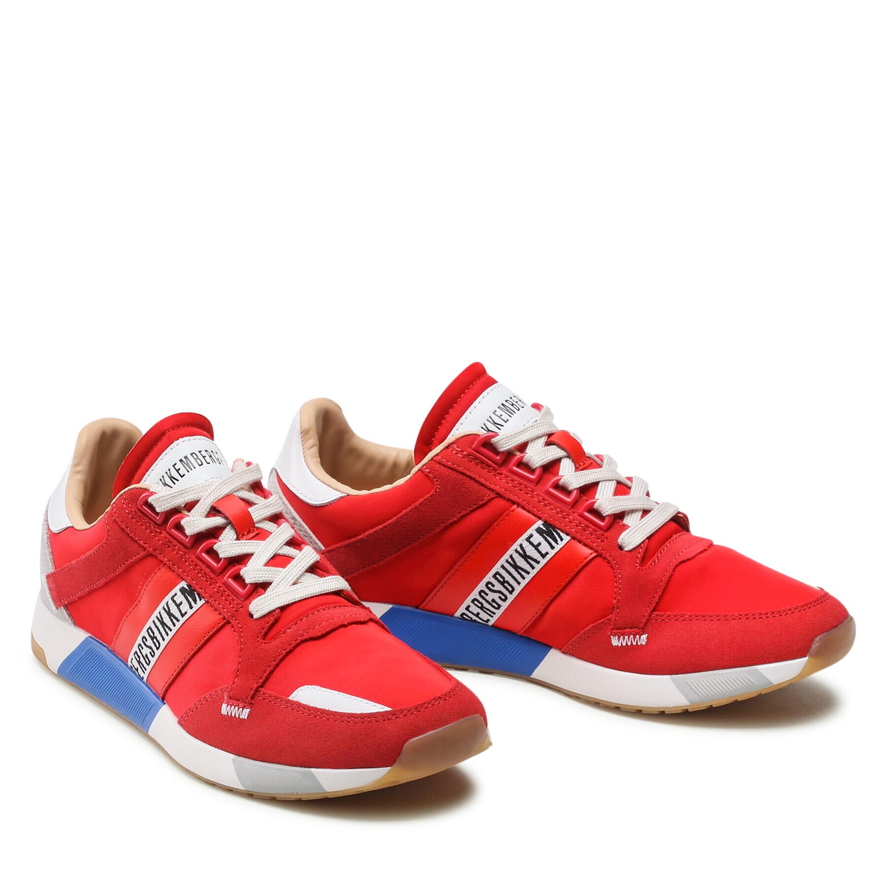 Bikkembergs Сникърси Elton B4BKM0220 Червен - Pepit.bg