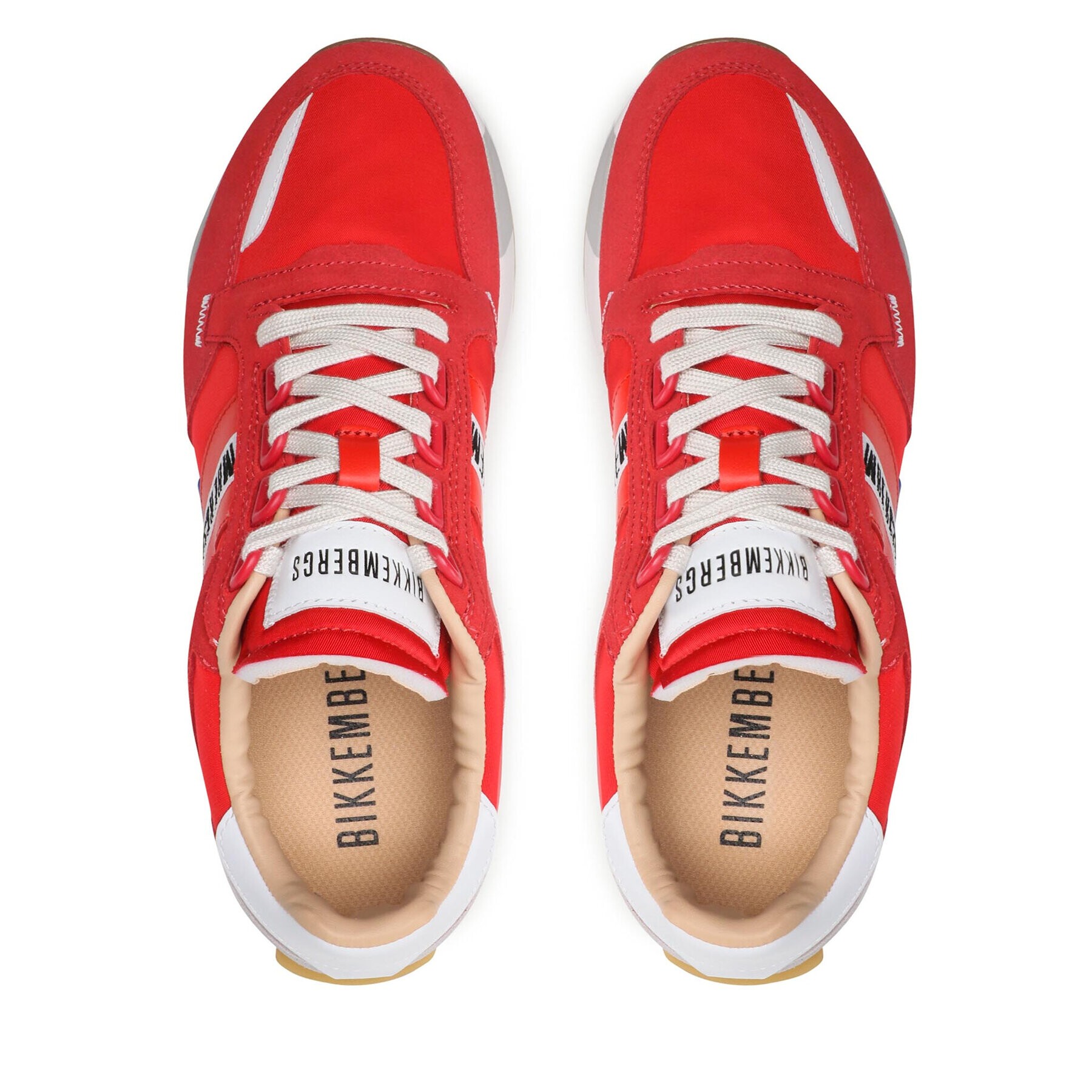 Bikkembergs Сникърси Elton B4BKM0220 Червен - Pepit.bg