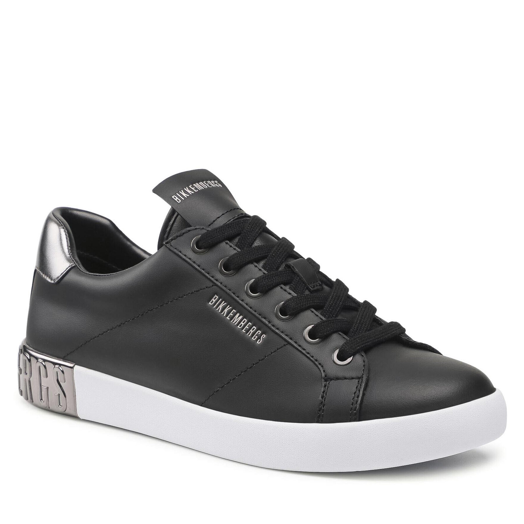 Bikkembergs Сникърси Low Top Lace Up B4BKM0144 Черен - Pepit.bg