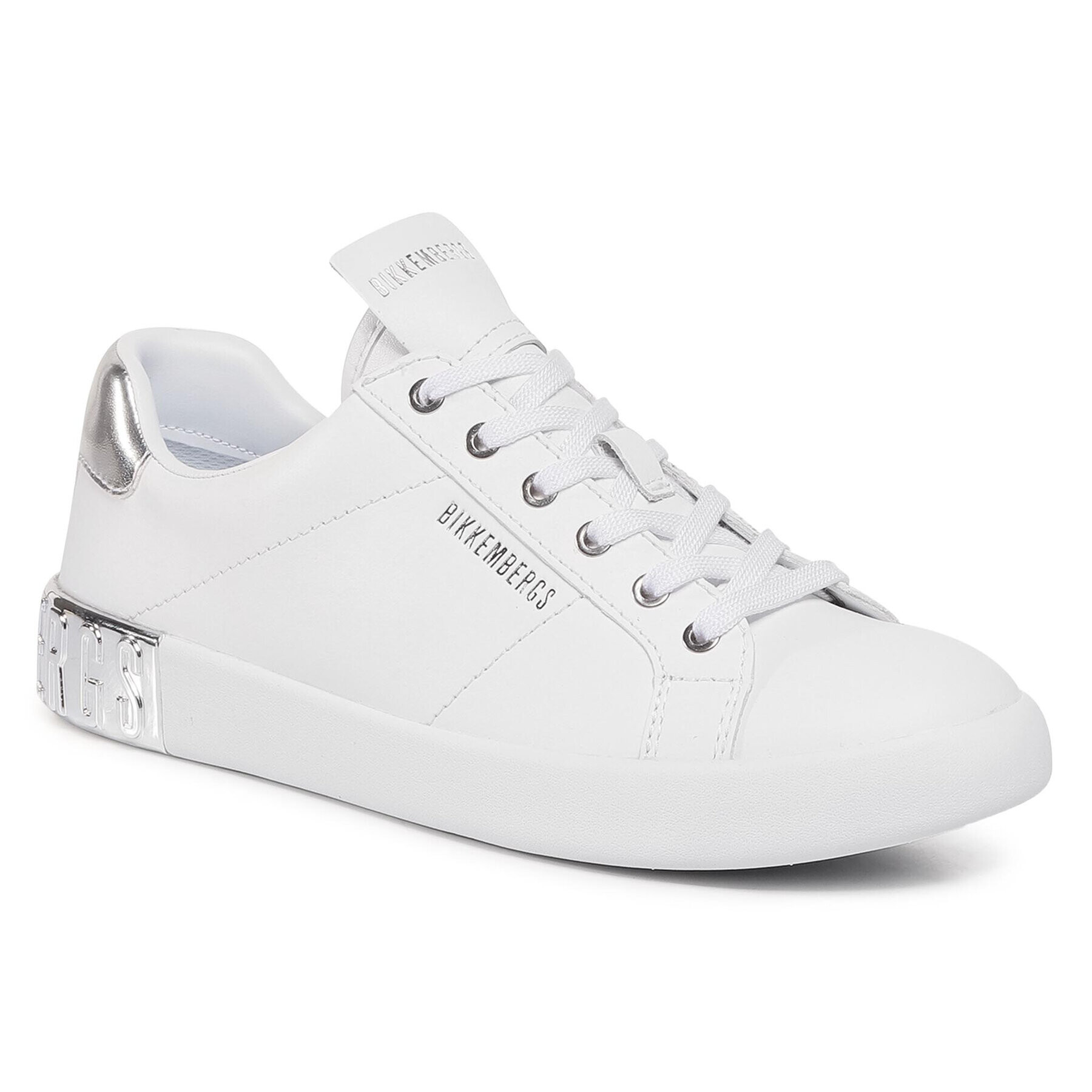 Bikkembergs Сникърси Low Top Lace Up B4BKW0134 Бял - Pepit.bg