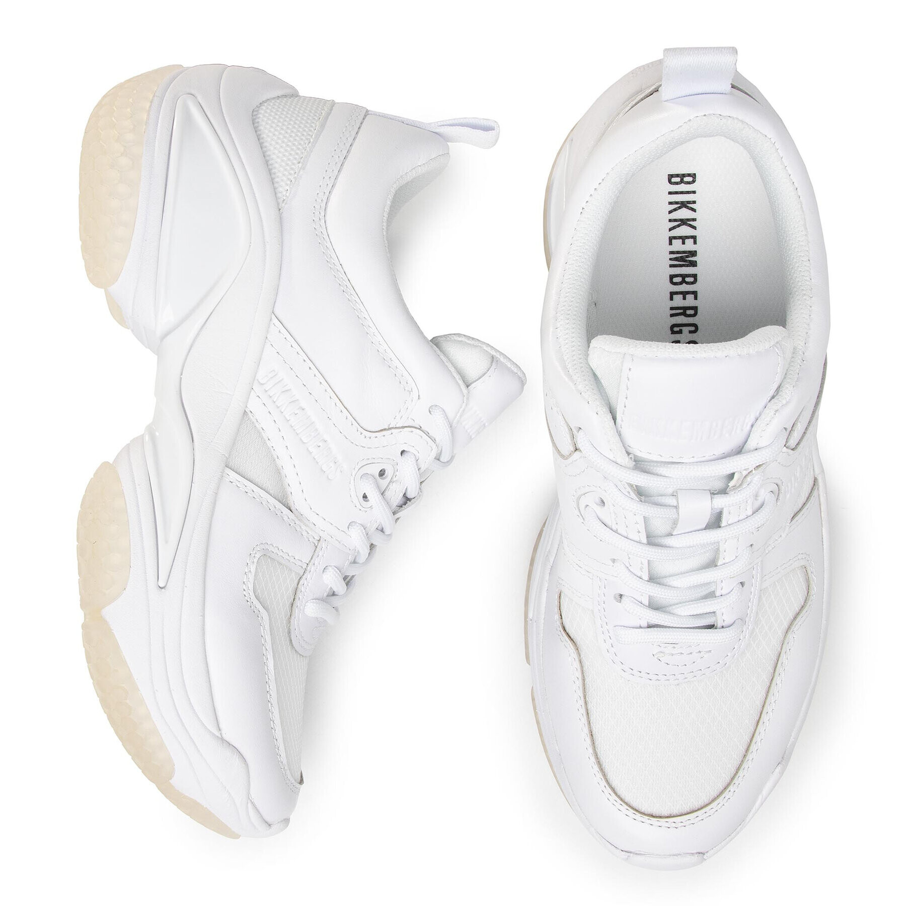 Bikkembergs Сникърси Pascaline B4BKW0092 Бял - Pepit.bg