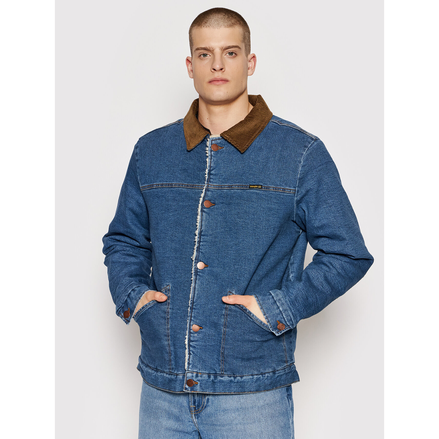 Billabong Дънково яке WRANGLER Range Z1JK51 Син Classic Fit - Pepit.bg