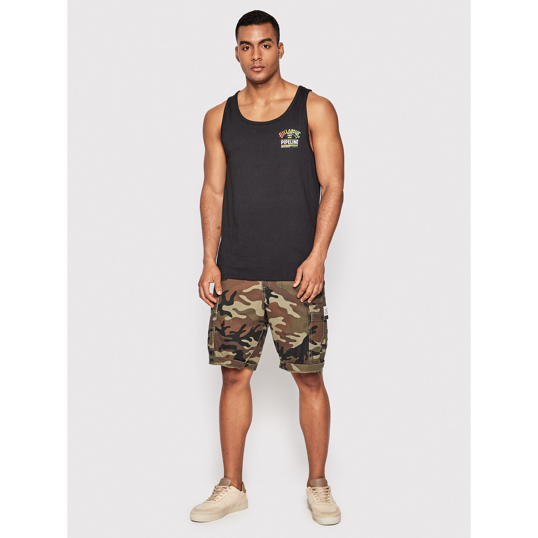 Billabong Мъжки топ Pipeline C1SG10 BIP2 Черен Regular Fit - Pepit.bg