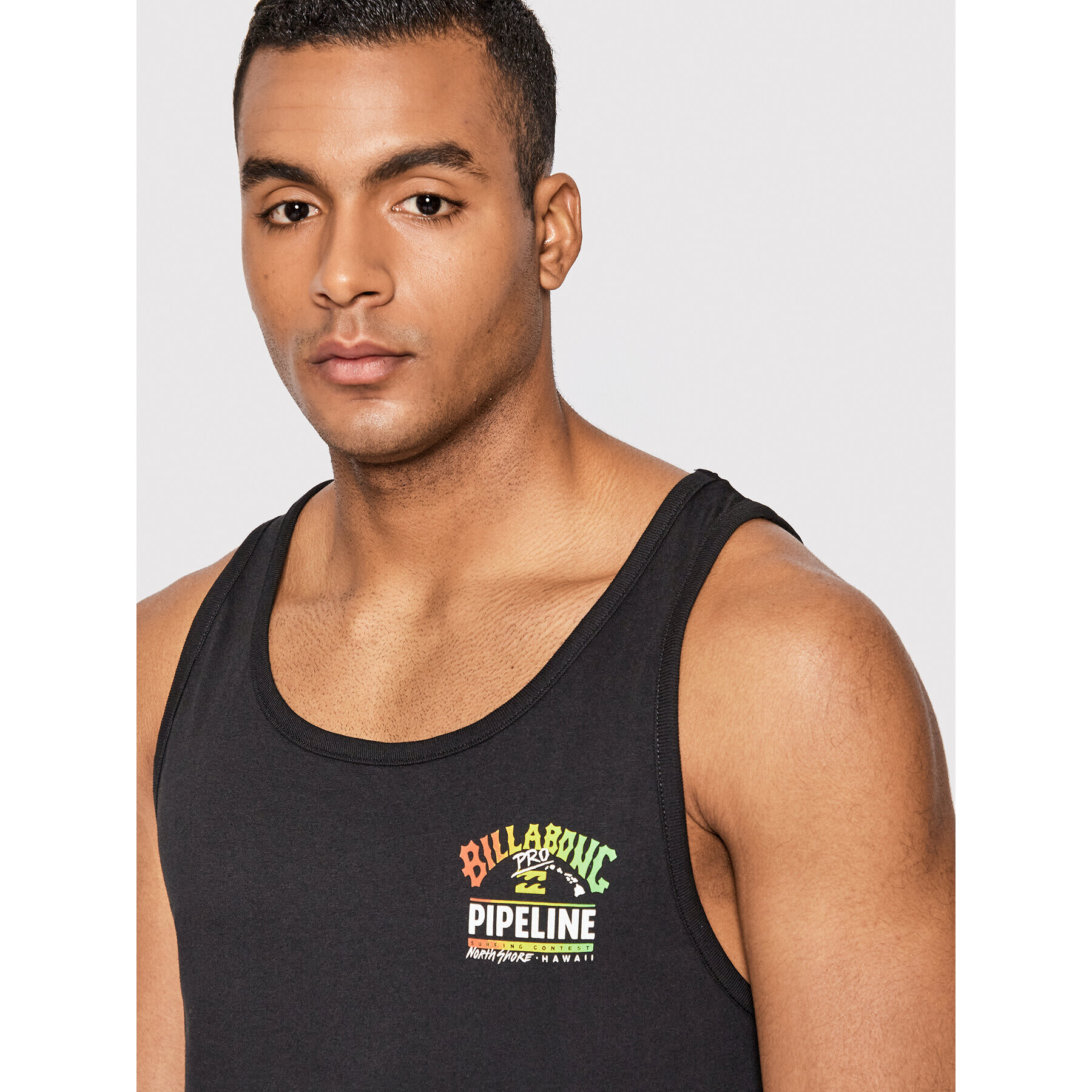 Billabong Мъжки топ Pipeline C1SG10 BIP2 Черен Regular Fit - Pepit.bg