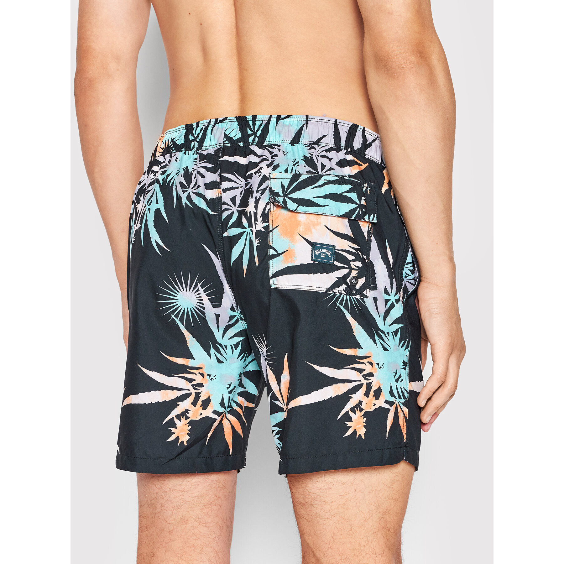 Billabong Плувни шорти Sundays C1LB17 BIP2 Черен Layback Fit - Pepit.bg